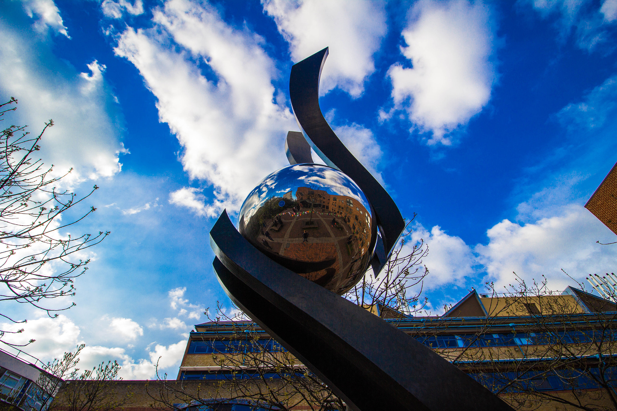 Canon EOS 60D sample photo. Modern art at uni photography