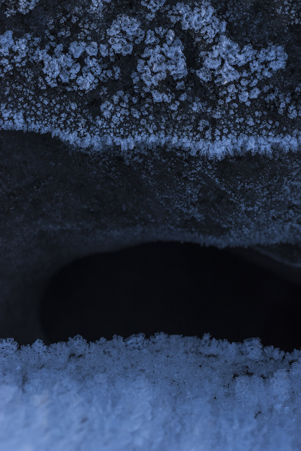 Pentax K-1 sample photo. Ice grotto photography