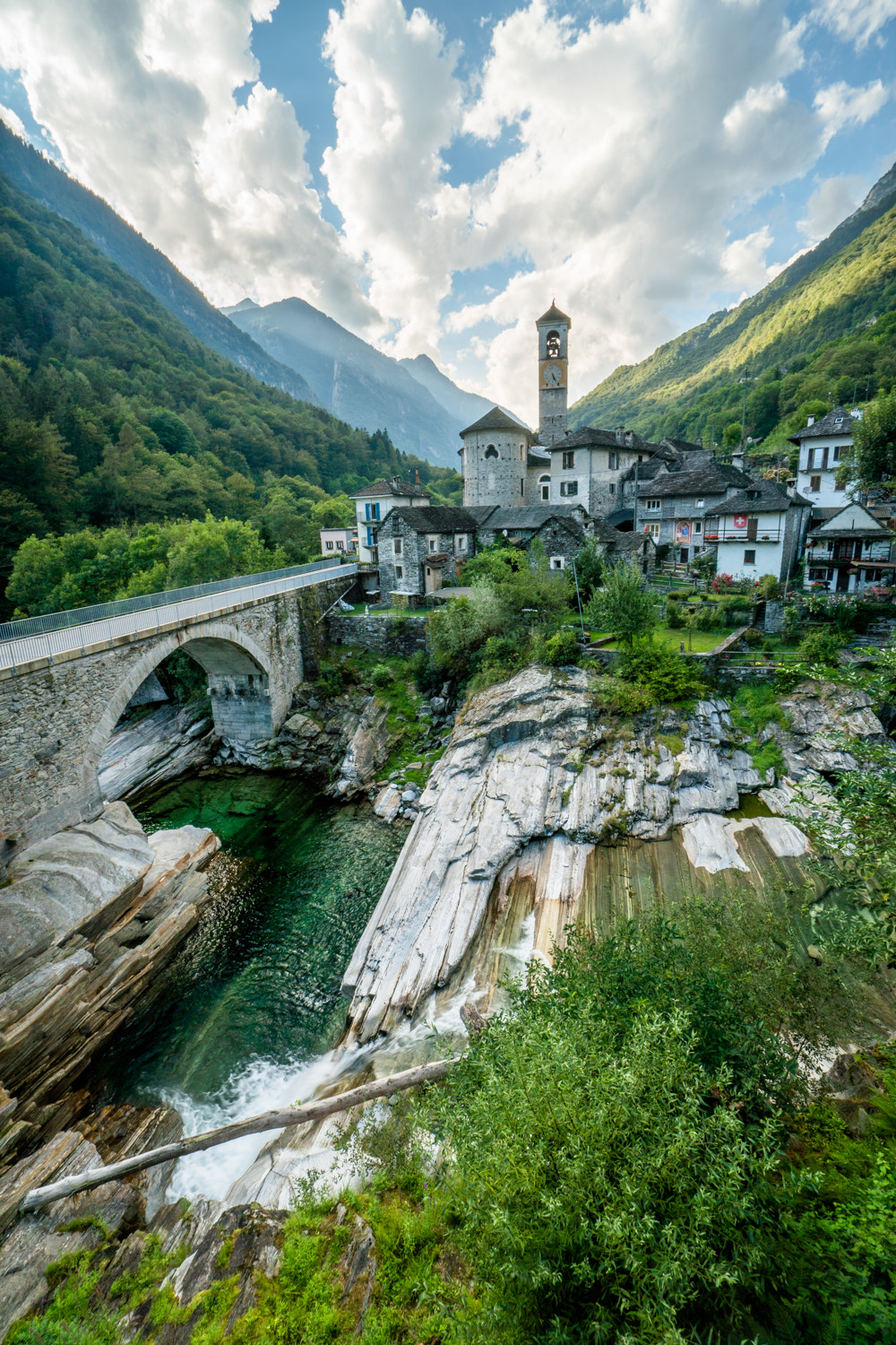 Sony a6300 + Sony E 10-18mm F4 OSS sample photo. Man and nature in harmony, switzerland photography