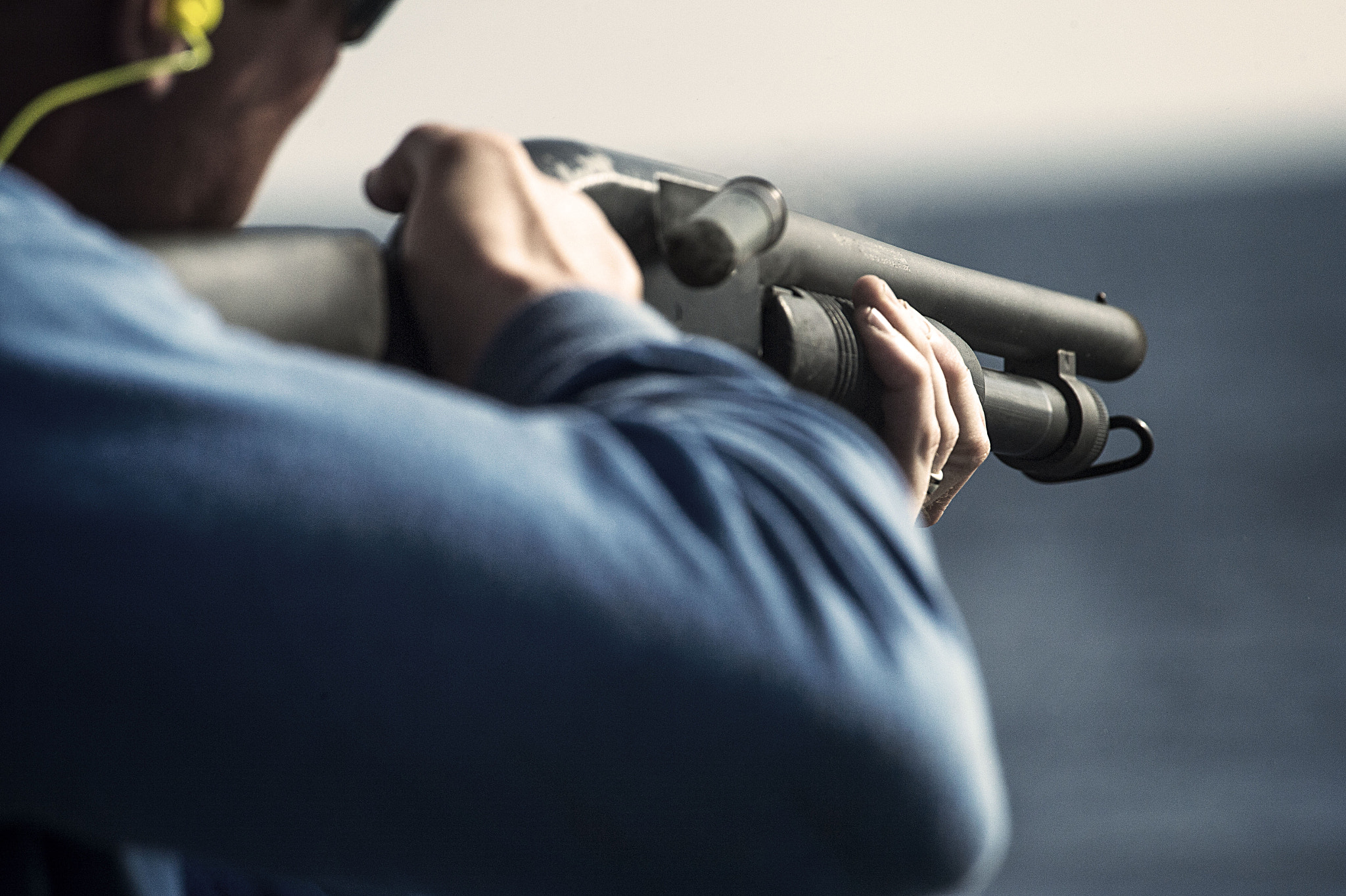 Nikon D4 sample photo. The shell of a shotgun. photography