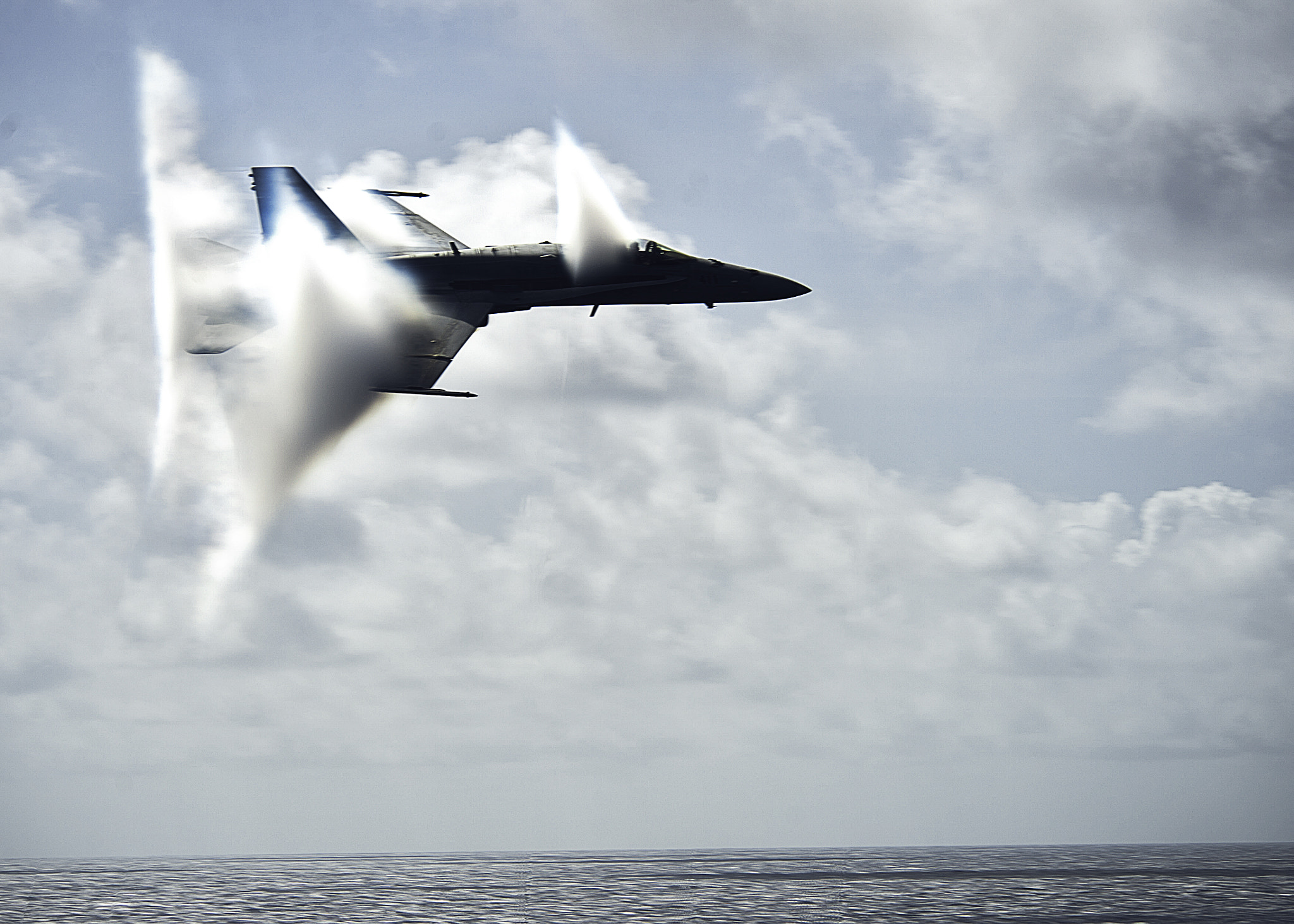Nikon D4 sample photo. F/18 breaks sound barrier photography