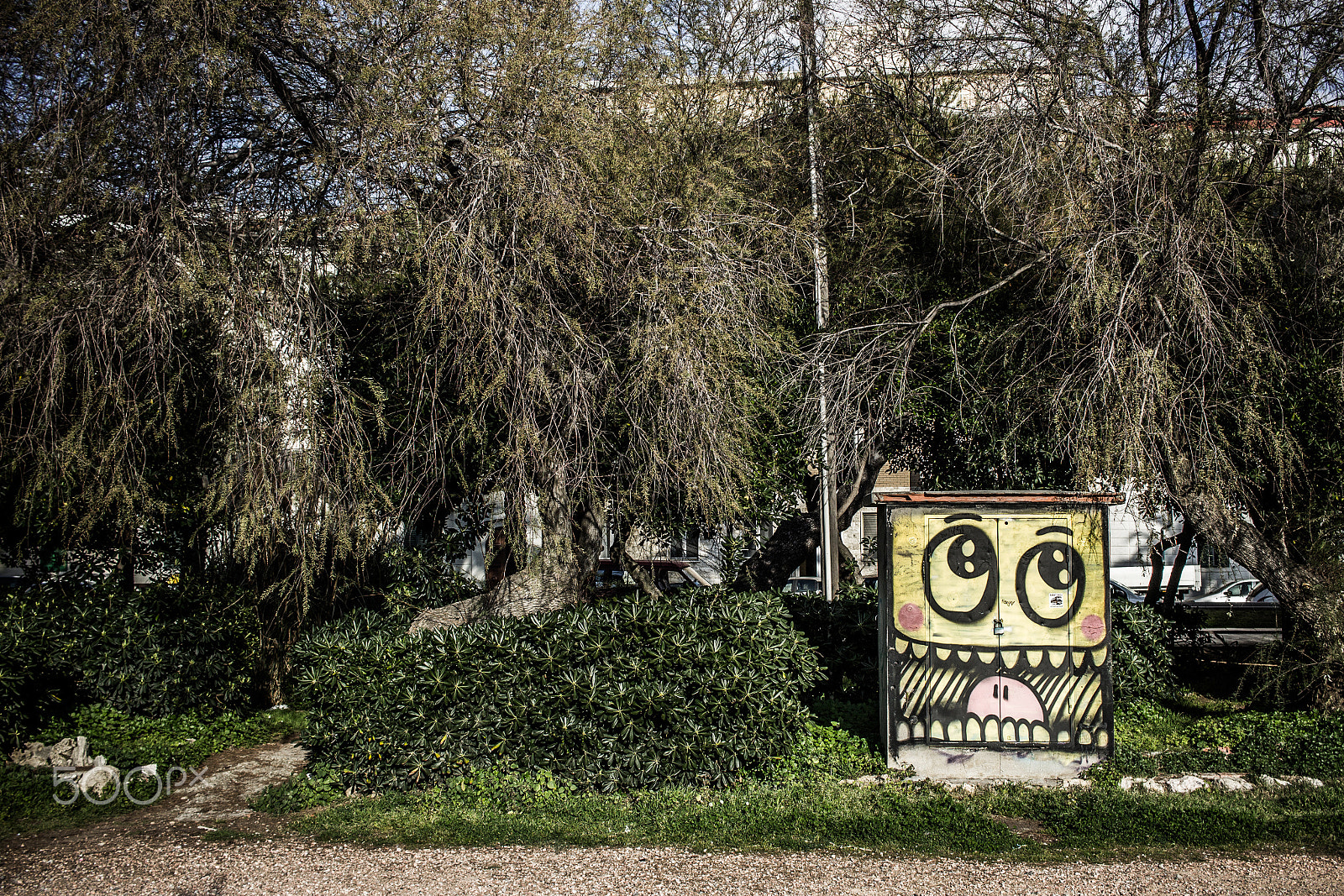 Canon EF-S 24mm F2.8 STM sample photo. Urban art i photography