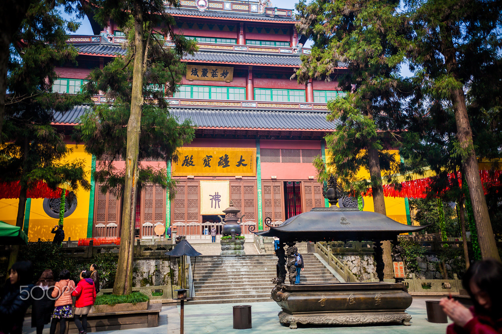 Canon EOS 5D Mark II sample photo. Hangzhou - lingyin temple photography