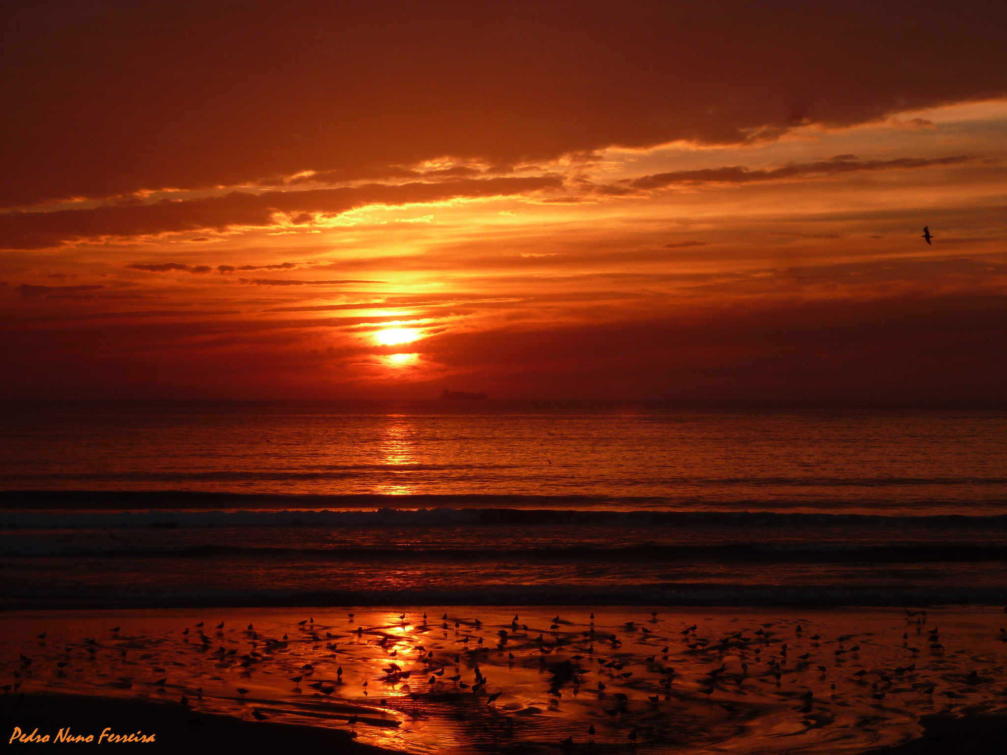 Panasonic Lumix DMC-ZS8 (Lumix DMC-TZ18) sample photo. Sunset at the "cheese castle" beach photography