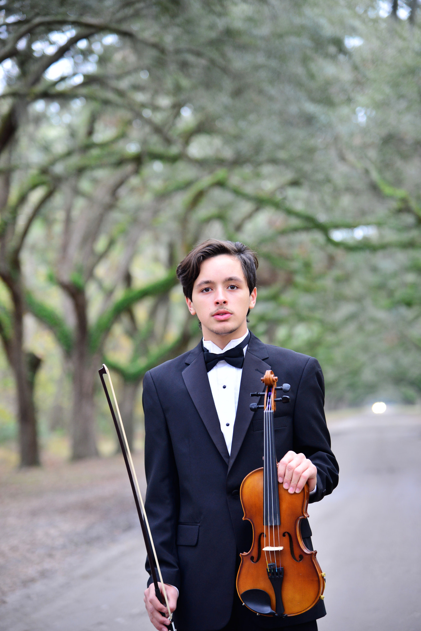 Nikon AF-S Nikkor 24-120mm F4G ED VR sample photo. Javier the violinist photography
