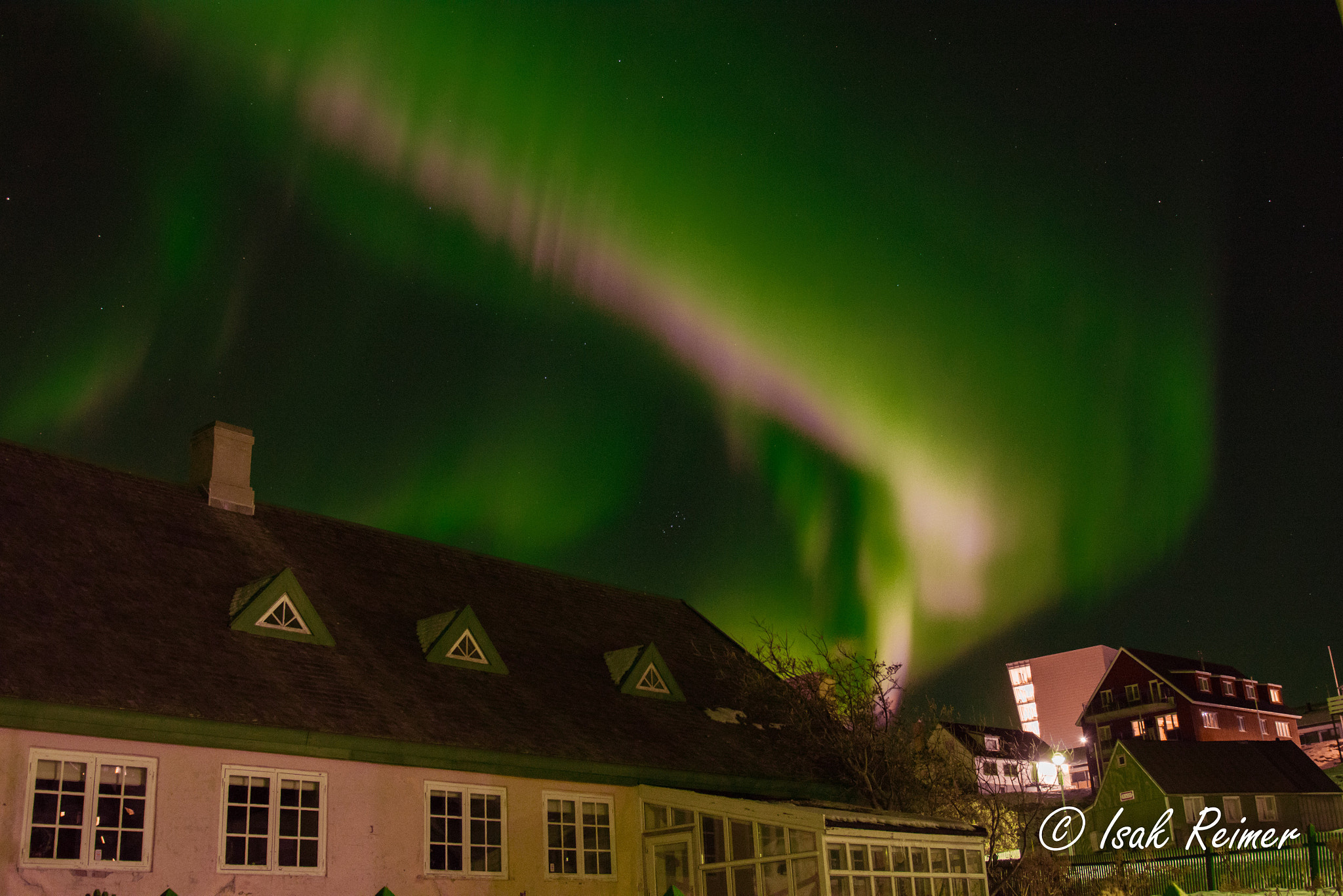 Nikon AF-S Nikkor 24-70mm F2.8G ED sample photo. Northernlights, nuuk.. photography