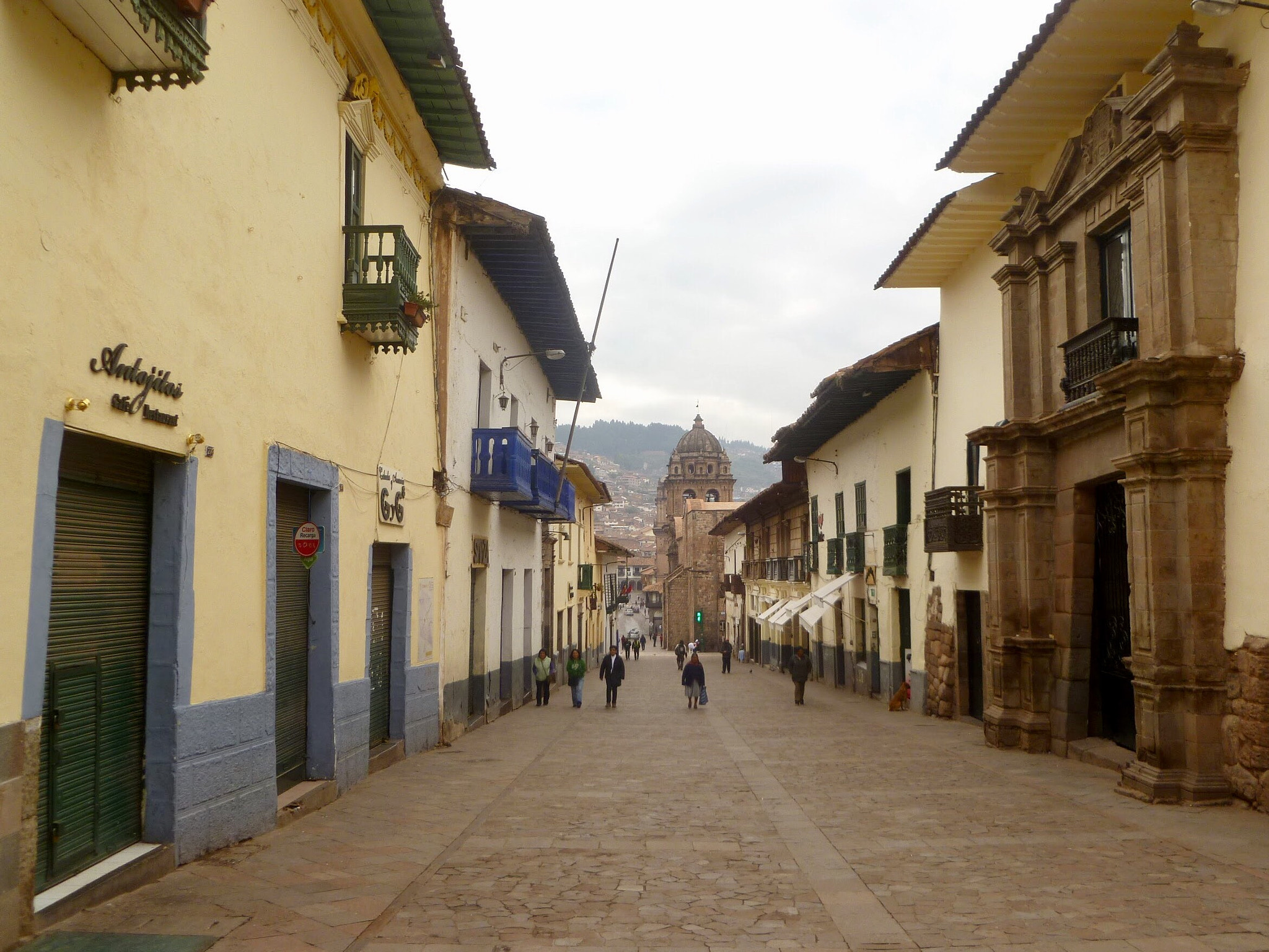 Panasonic DMC-FH20 sample photo. The streets of cuzco, peru. photography