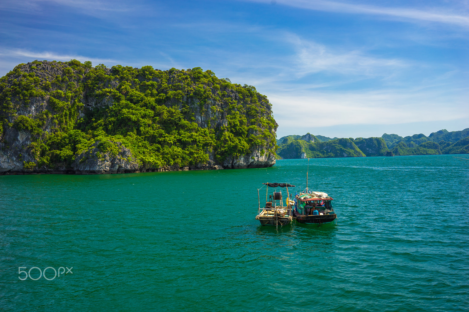 Sony a7 II sample photo. Halong bay photography