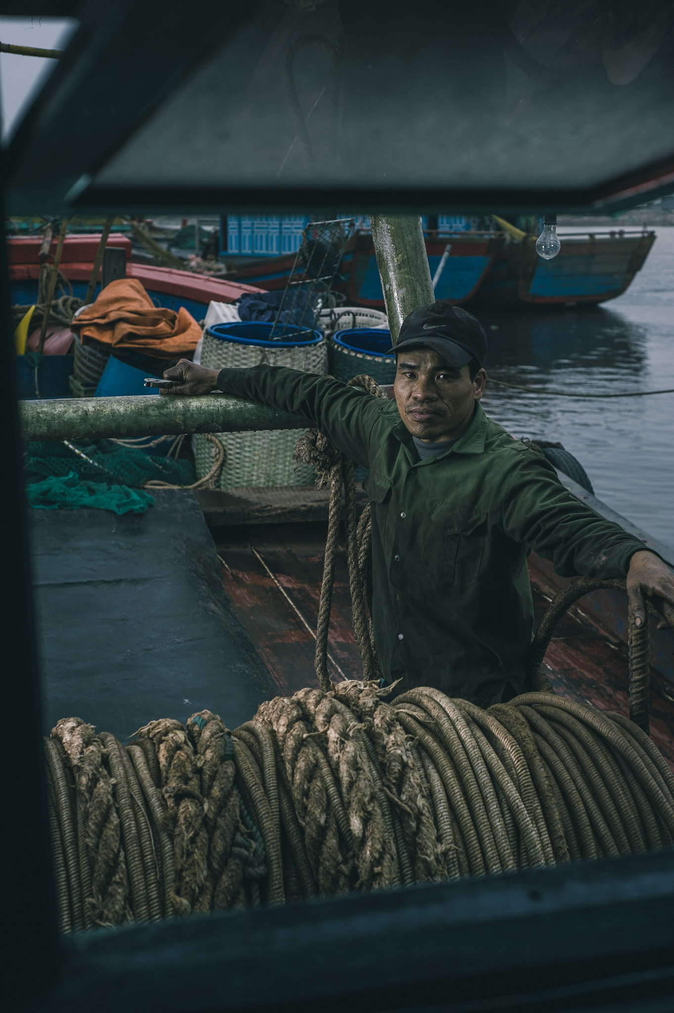 Nikon D3 + Nikon AF Nikkor 50mm F1.8D sample photo. Fisherman photography