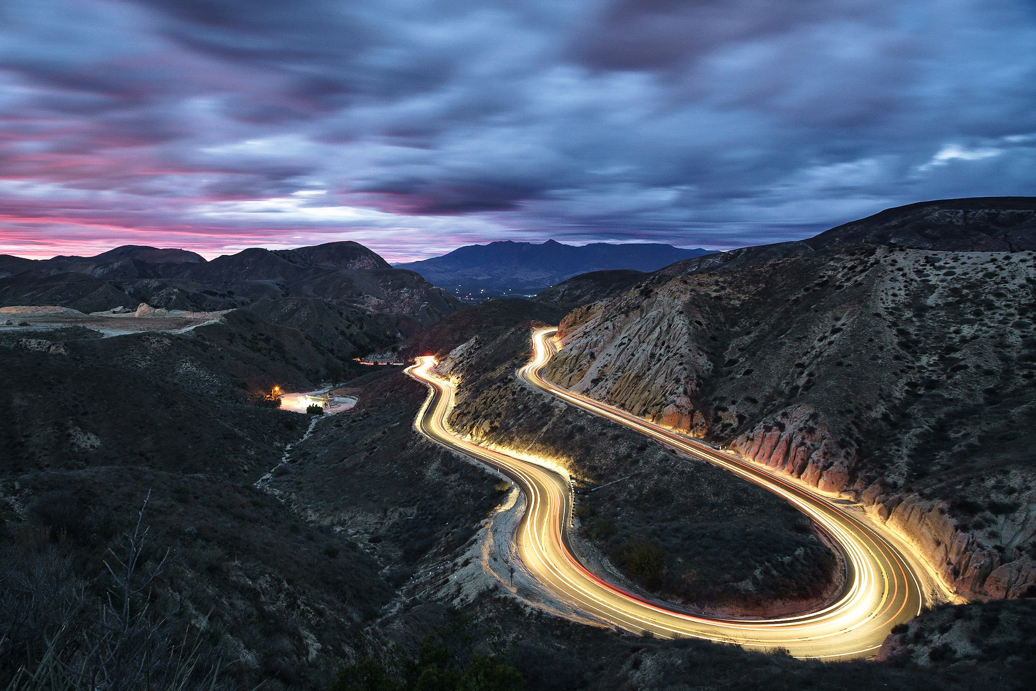 Canon EF 16-35mm F2.8L II USM sample photo. California road photography