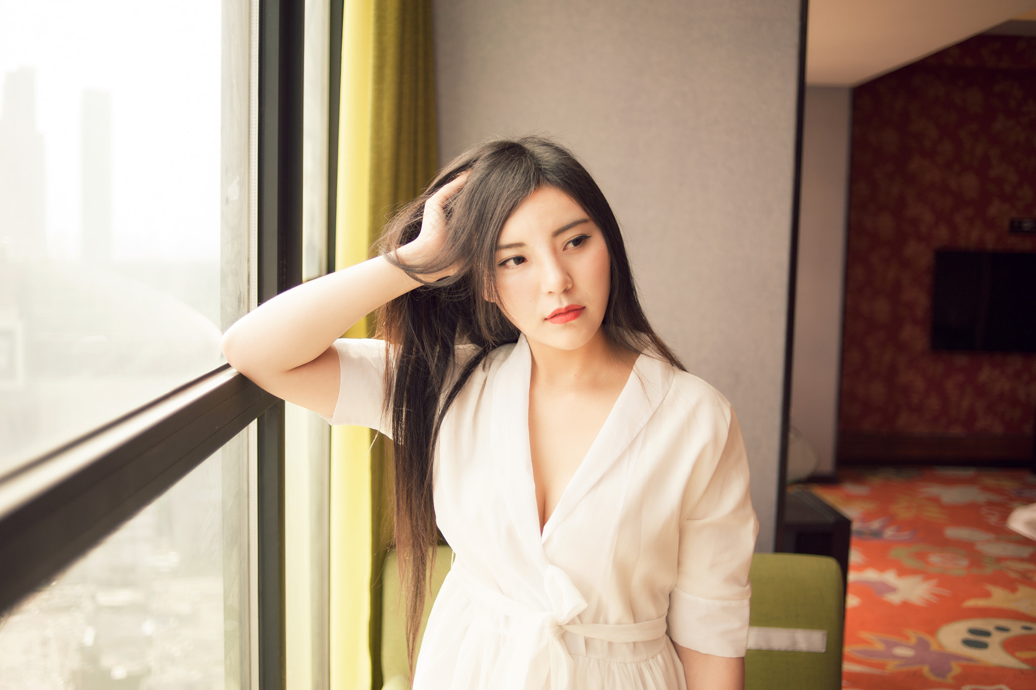 Nikon AF Nikkor 35mm F2D sample photo. Girl photography