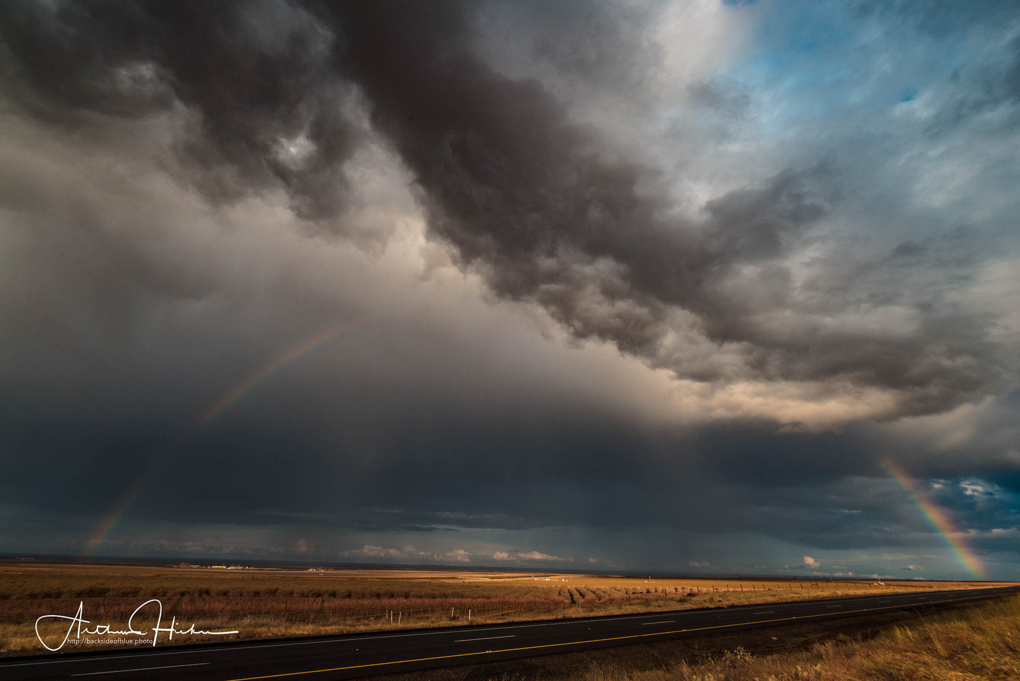 Sony a7S sample photo. Rainbow and clouds on i5 photography