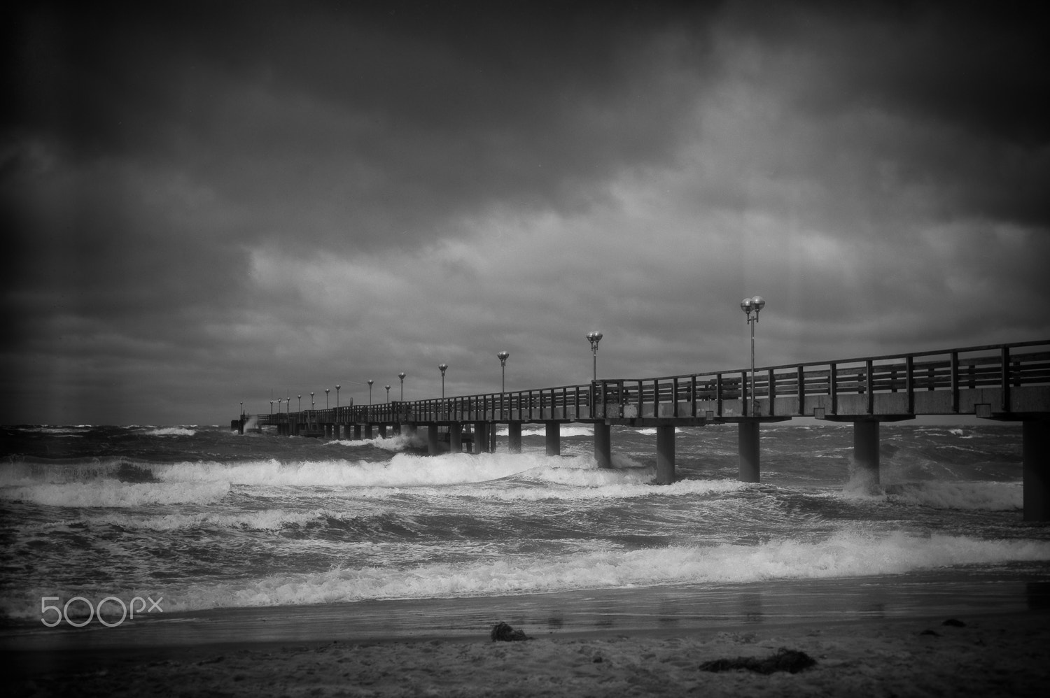 Nikon D3 sample photo. Stormy weather photography
