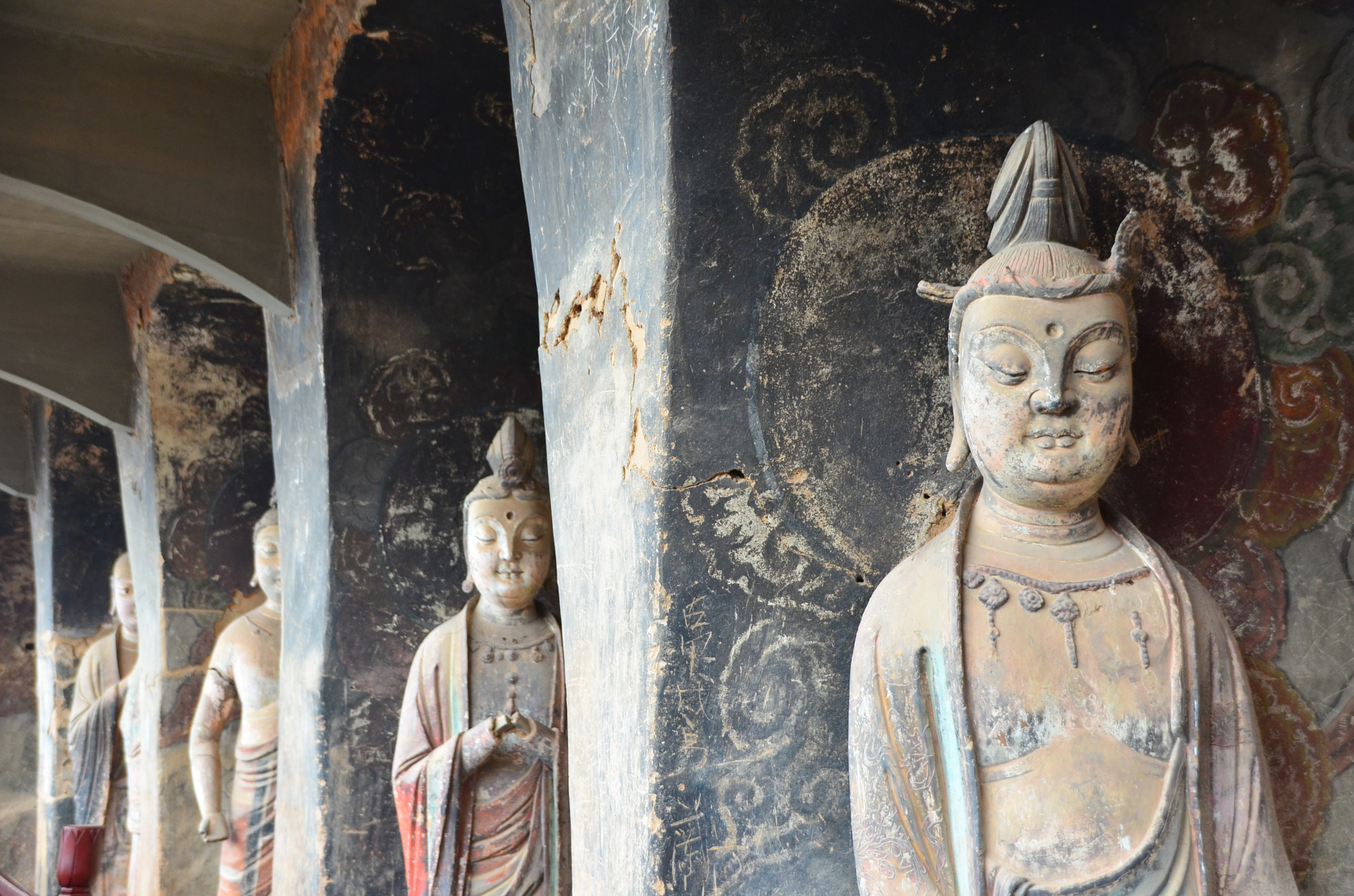 Sigma 18-250mm F3.5-6.3 DC Macro OS HSM sample photo. Maijishan grottoes photography