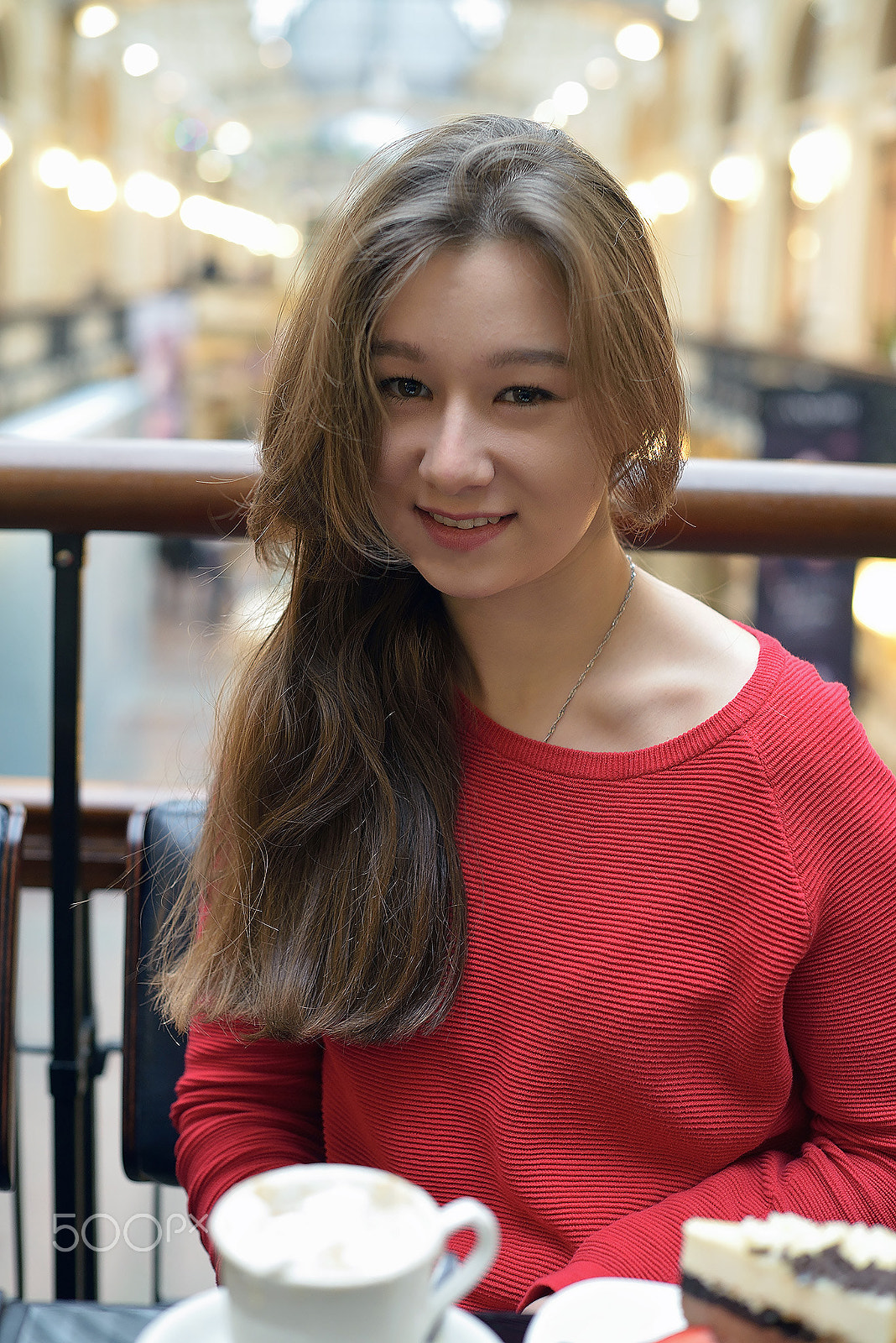 Nikon AF-S Nikkor 50mm F1.4G sample photo. Coffee-girls project: sofie photography