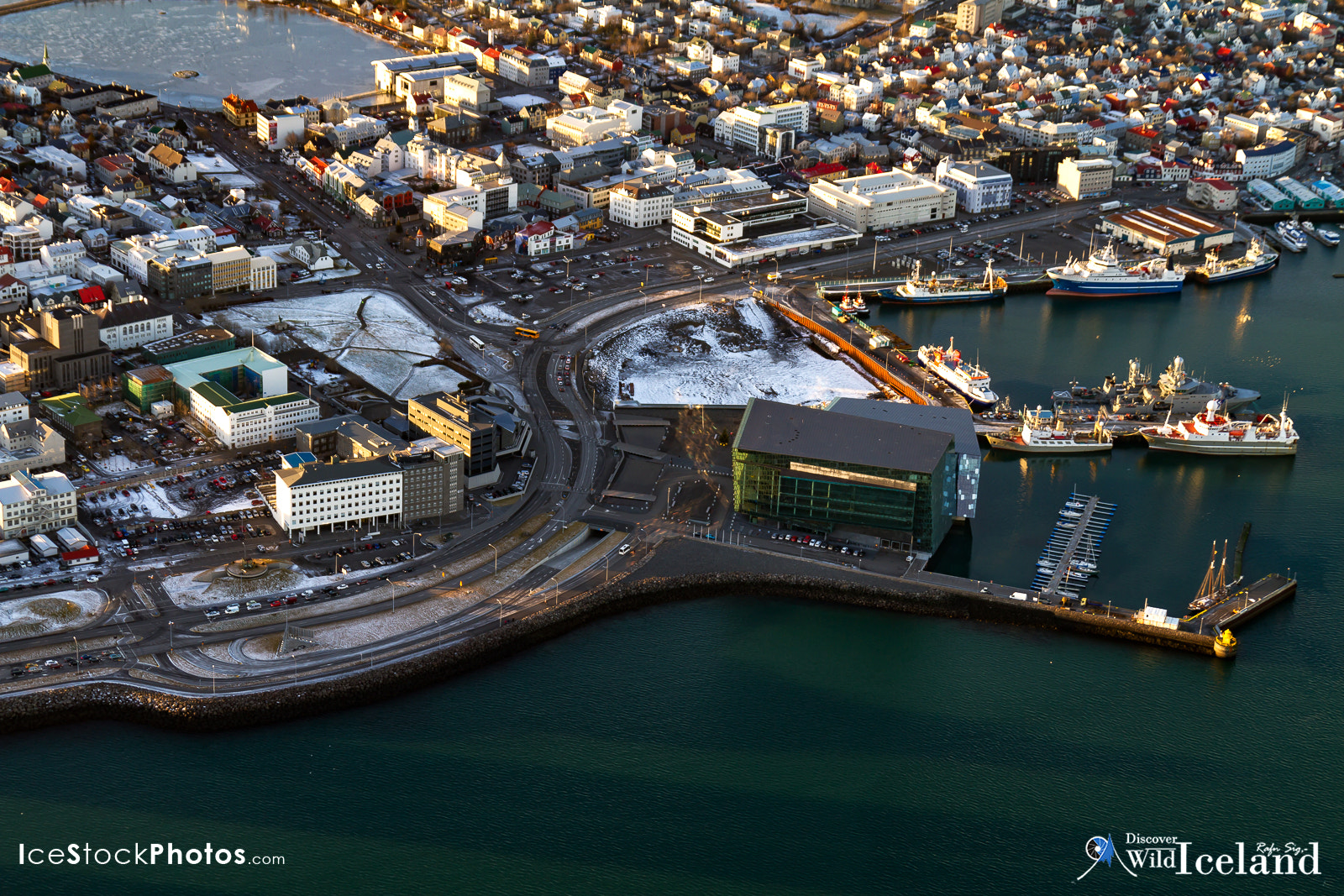 Canon EOS 7D sample photo. Diacover wild iceland - reykjavík city center with harpa in the photography