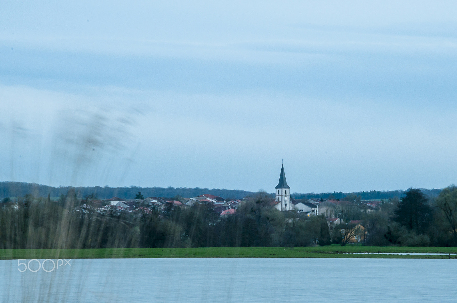 Nikon D300S sample photo. Before nightfall on gondreville, france photography