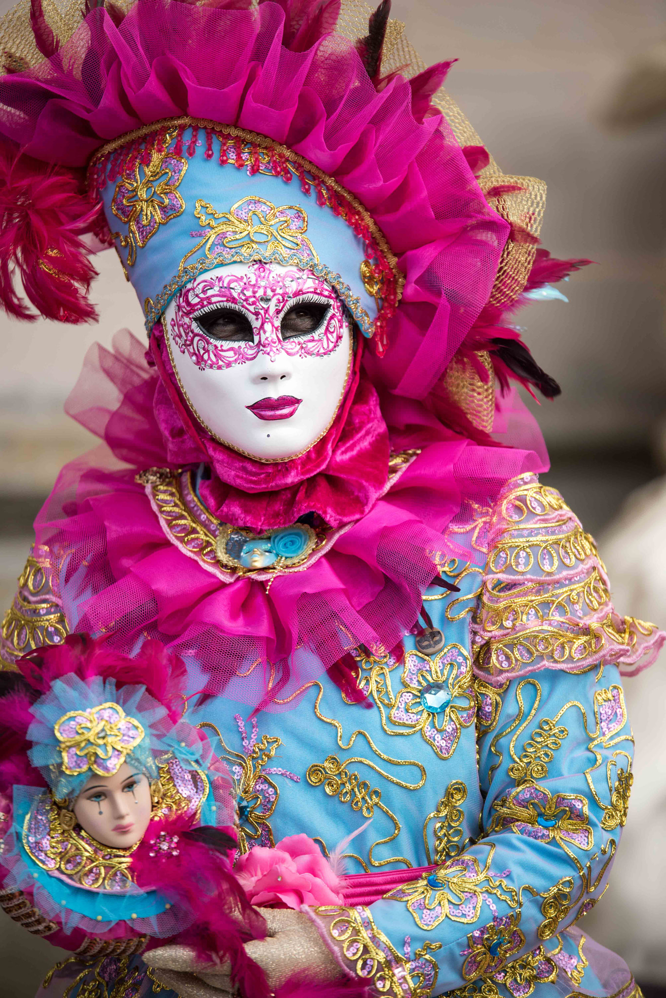 Tamron SP 70-200mm F2.8 Di VC USD sample photo. Carnaval vénitien 2017 photography