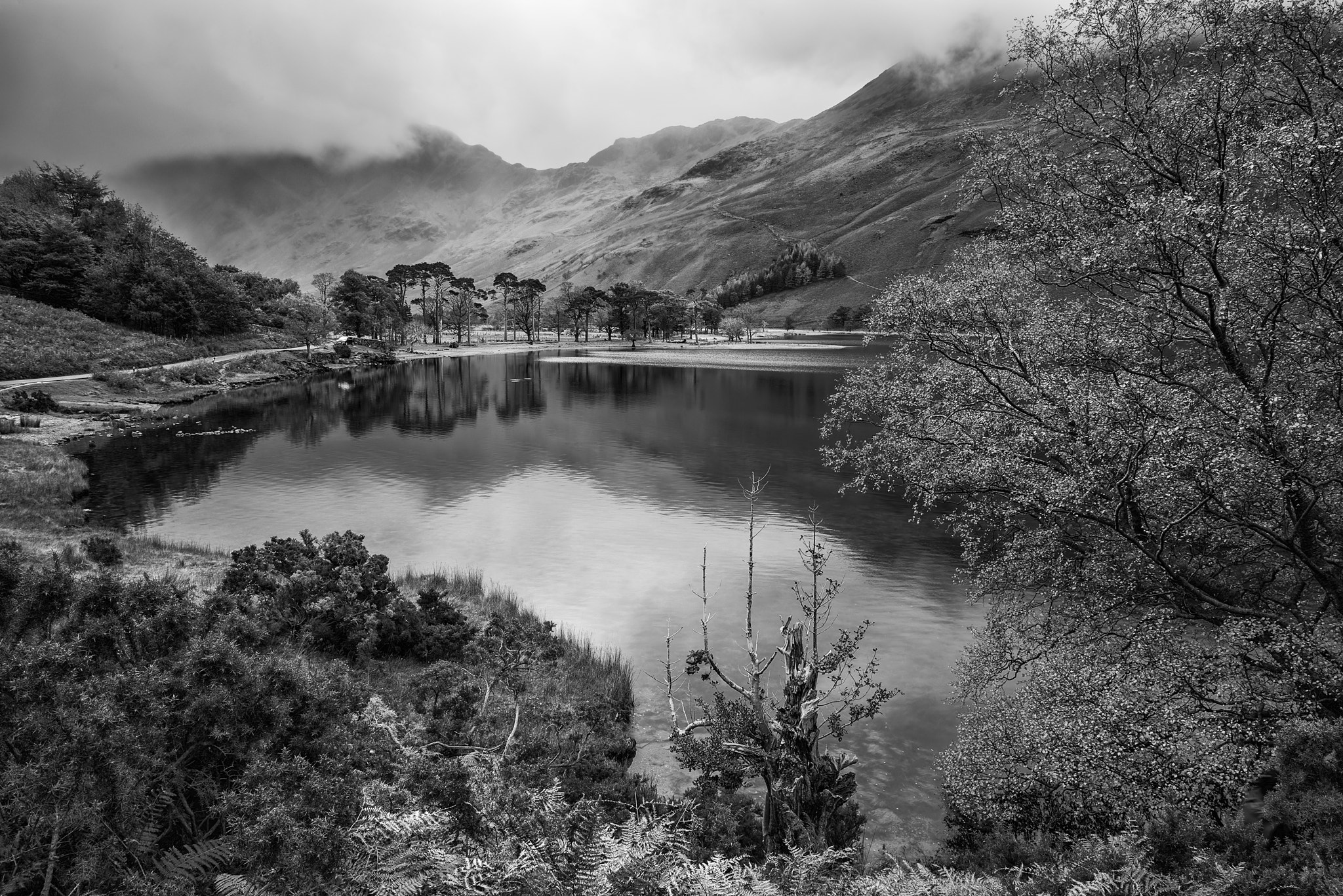Nikon D800 sample photo. Stuning autumn fall landscape image of lake buttermere in lake d photography
