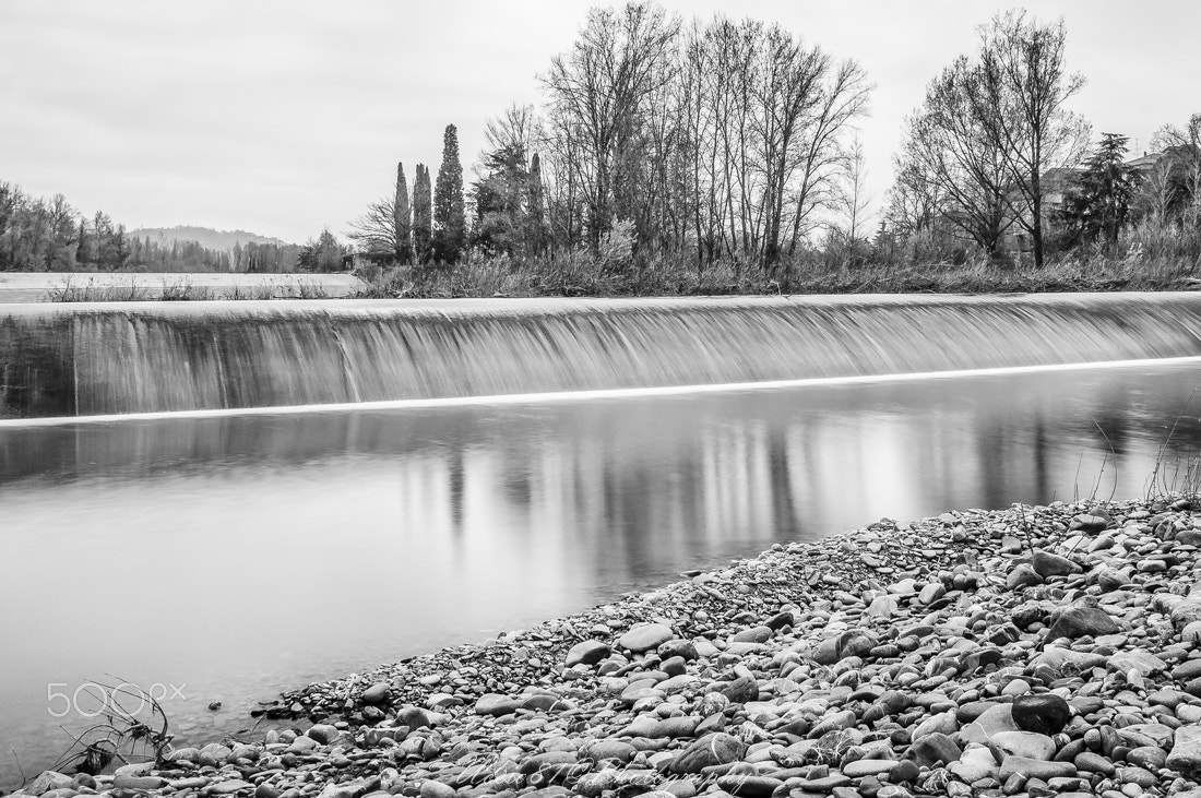 Sony Alpha DSLR-A580 + Tamron SP 24-70mm F2.8 Di VC USD sample photo. La chiusa bw - casalecchio di reno photography