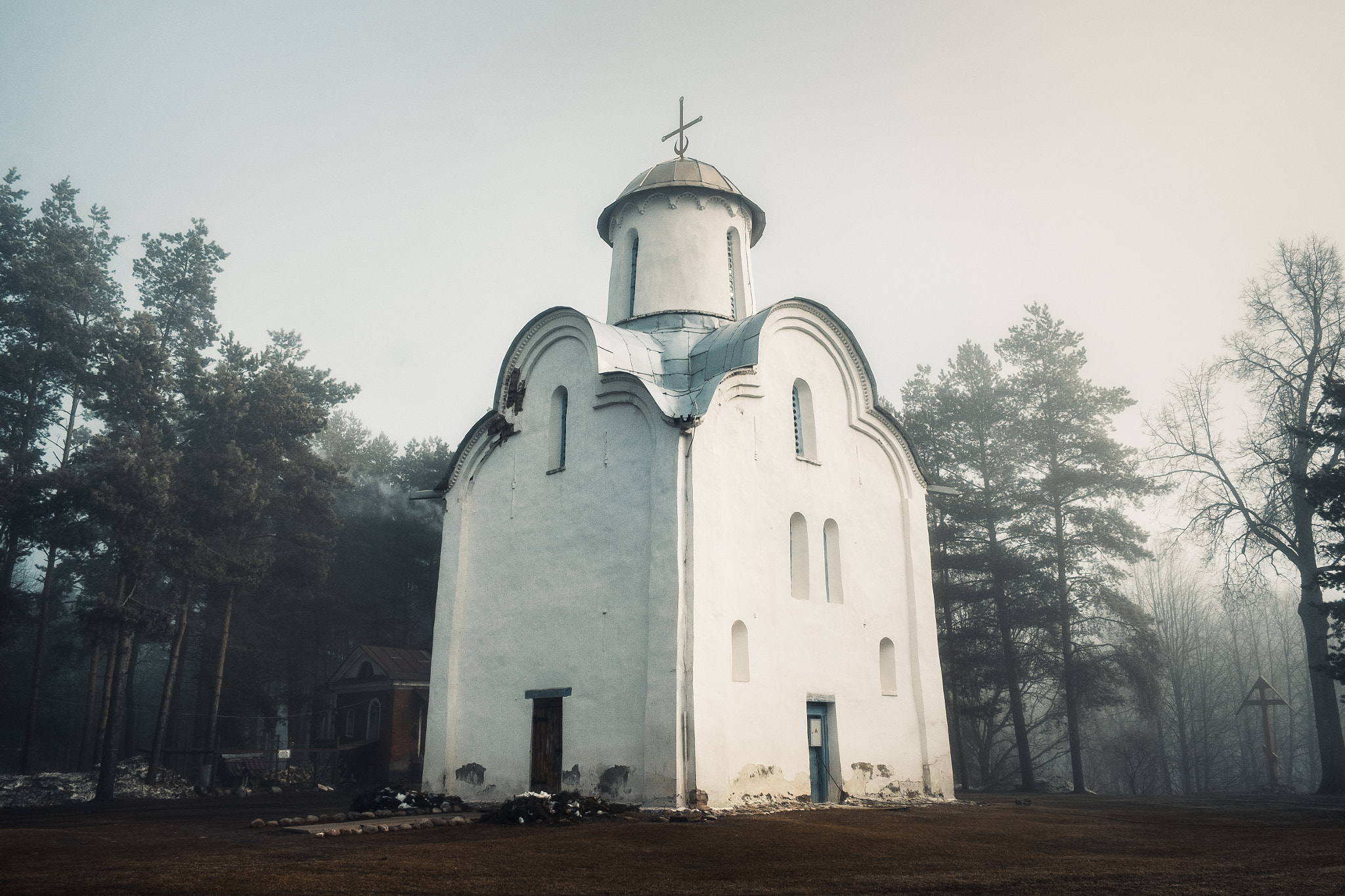 Fujifilm X-E1 + Fujifilm XF 18-55mm F2.8-4 R LM OIS sample photo. Peryn chapel (Перынский скит) photography