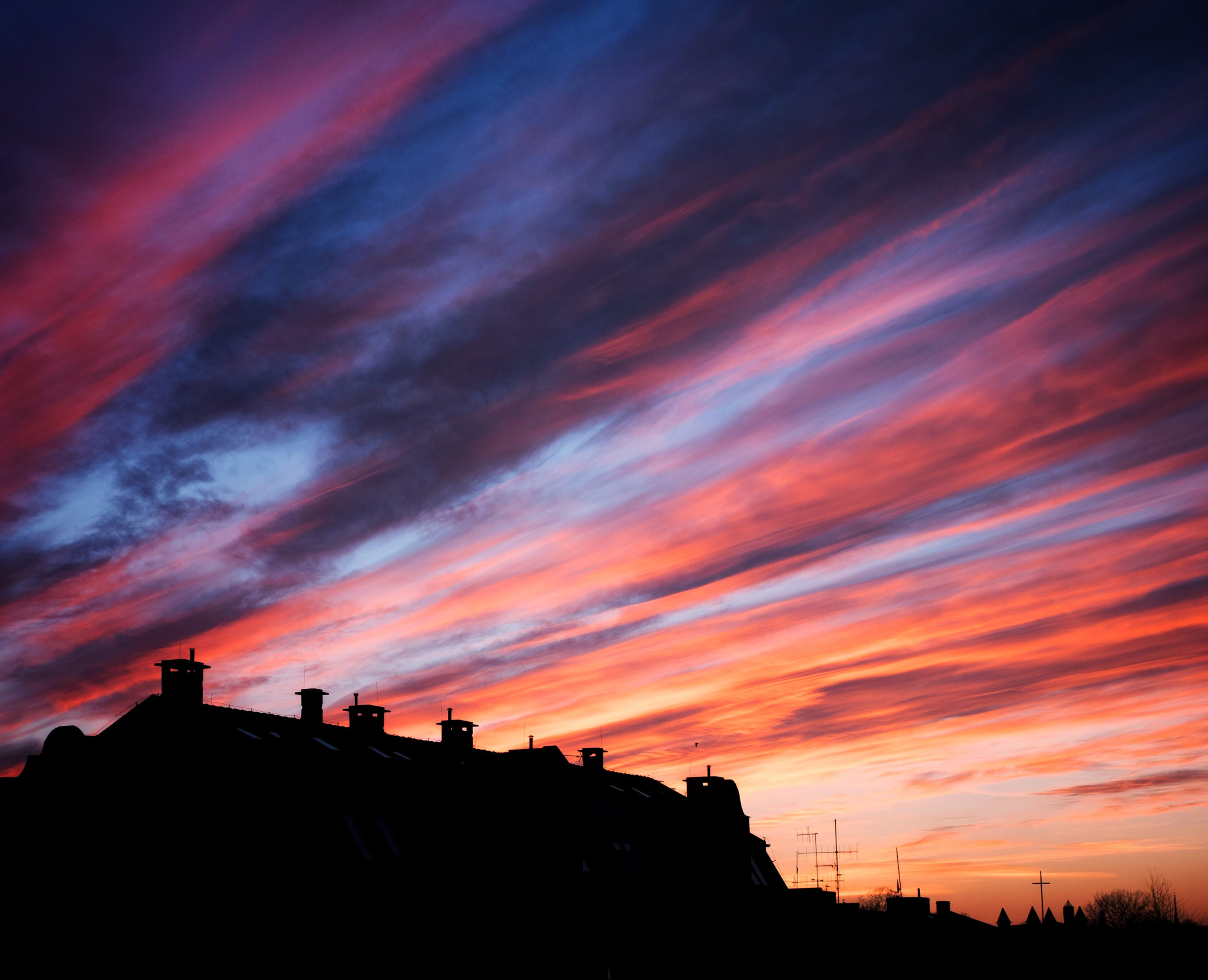 Panasonic Lumix G Macro 30mm F2.8 ASPH Mega OIS sample photo. Burning sky photography