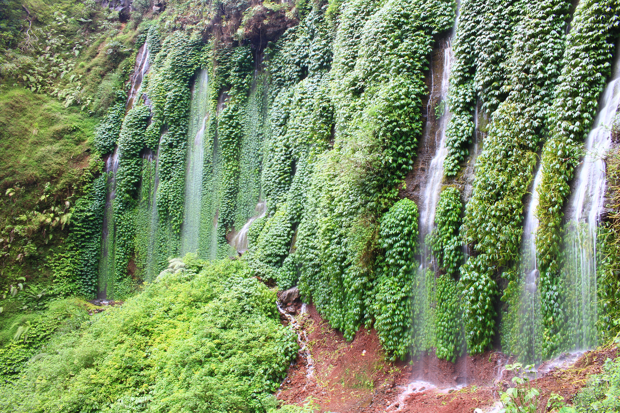 Canon EOS 7D sample photo. Seven waterfall photography