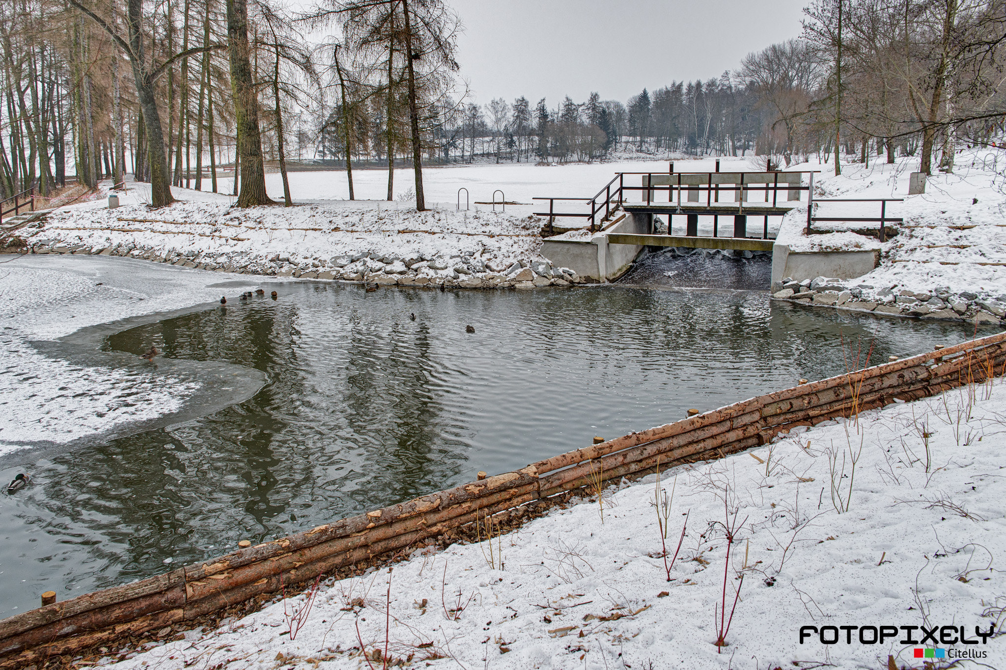 Sigma 24-70mm F2.8 EX DG HSM sample photo. Zima / winter photography