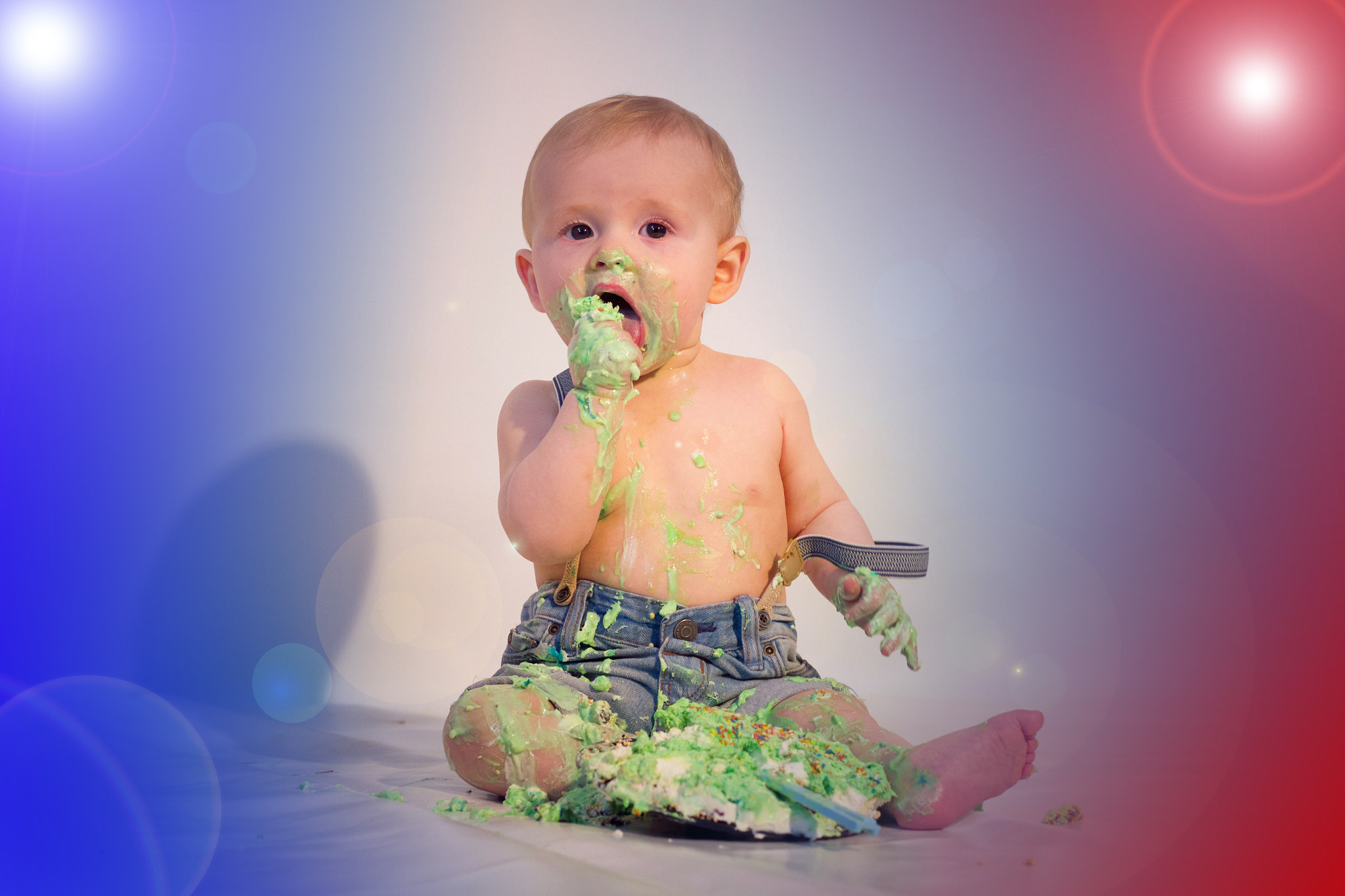 Canon EOS 7D + Canon EF 50mm F1.8 STM sample photo. Cake smash photography