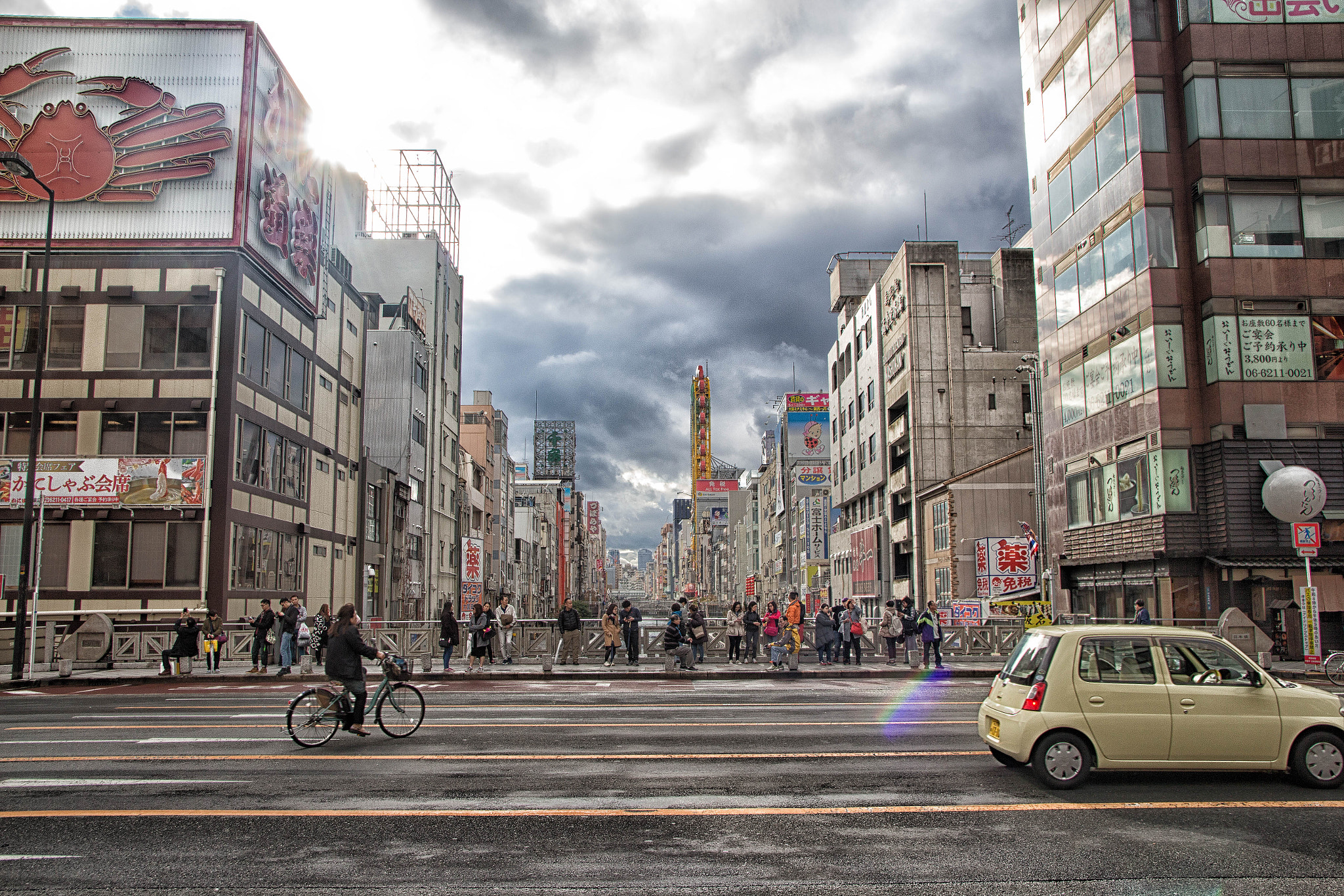 Canon EF-S 17-55mm F2.8 IS USM sample photo. Dōtonbori photography
