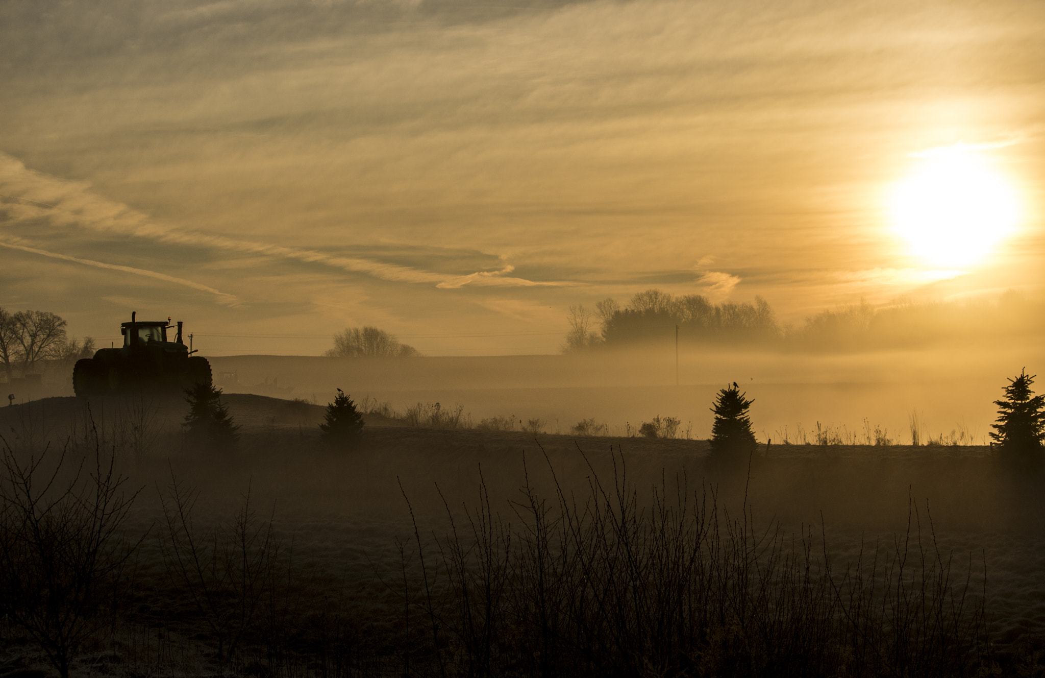 Canon EF-S 55-250mm F4-5.6 IS STM sample photo. The austerity of fog photography