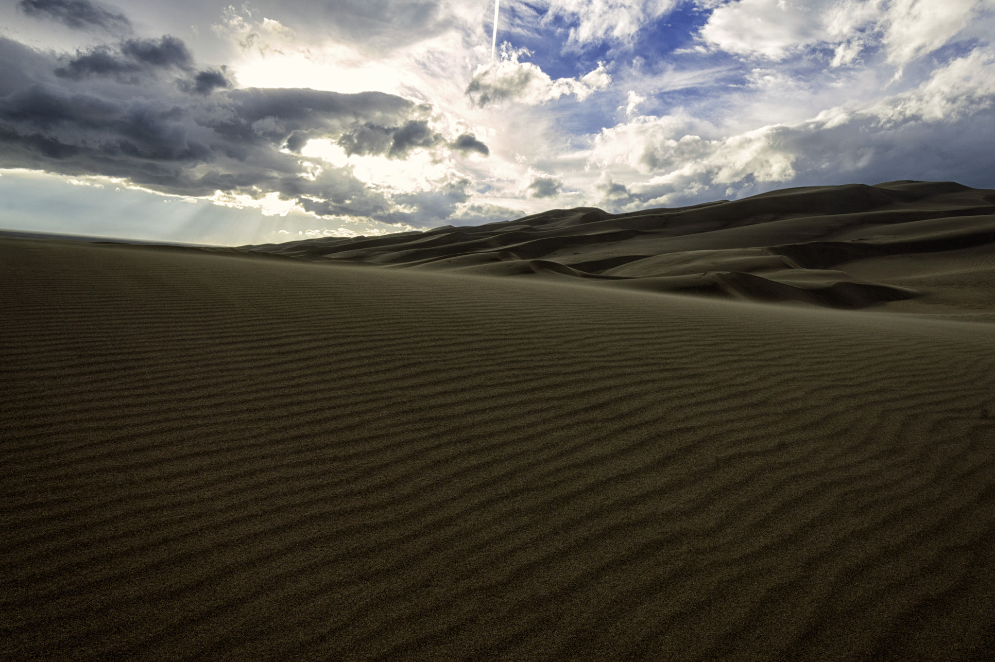 Nikon D3200 sample photo. Great sand dunes national park photography
