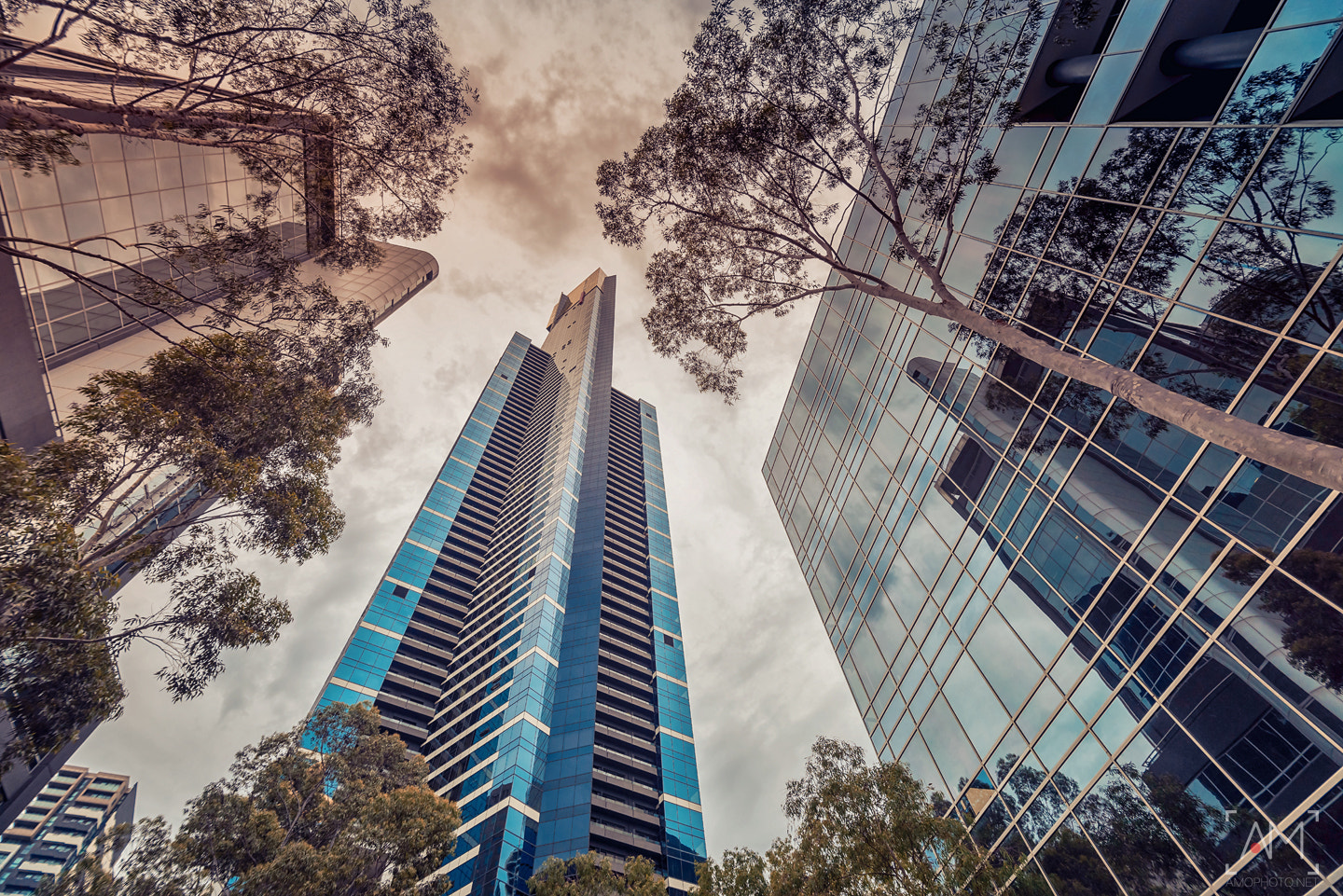 Nikon D800 + Nikon AF-S Nikkor 16-35mm F4G ED VR sample photo. Melbourne city skyscrapers photography