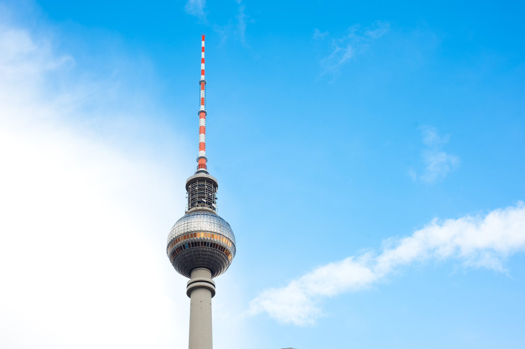 Nikon D700 + Nikon AF Nikkor 50mm F1.8D sample photo. Berlin fernsehturm photography