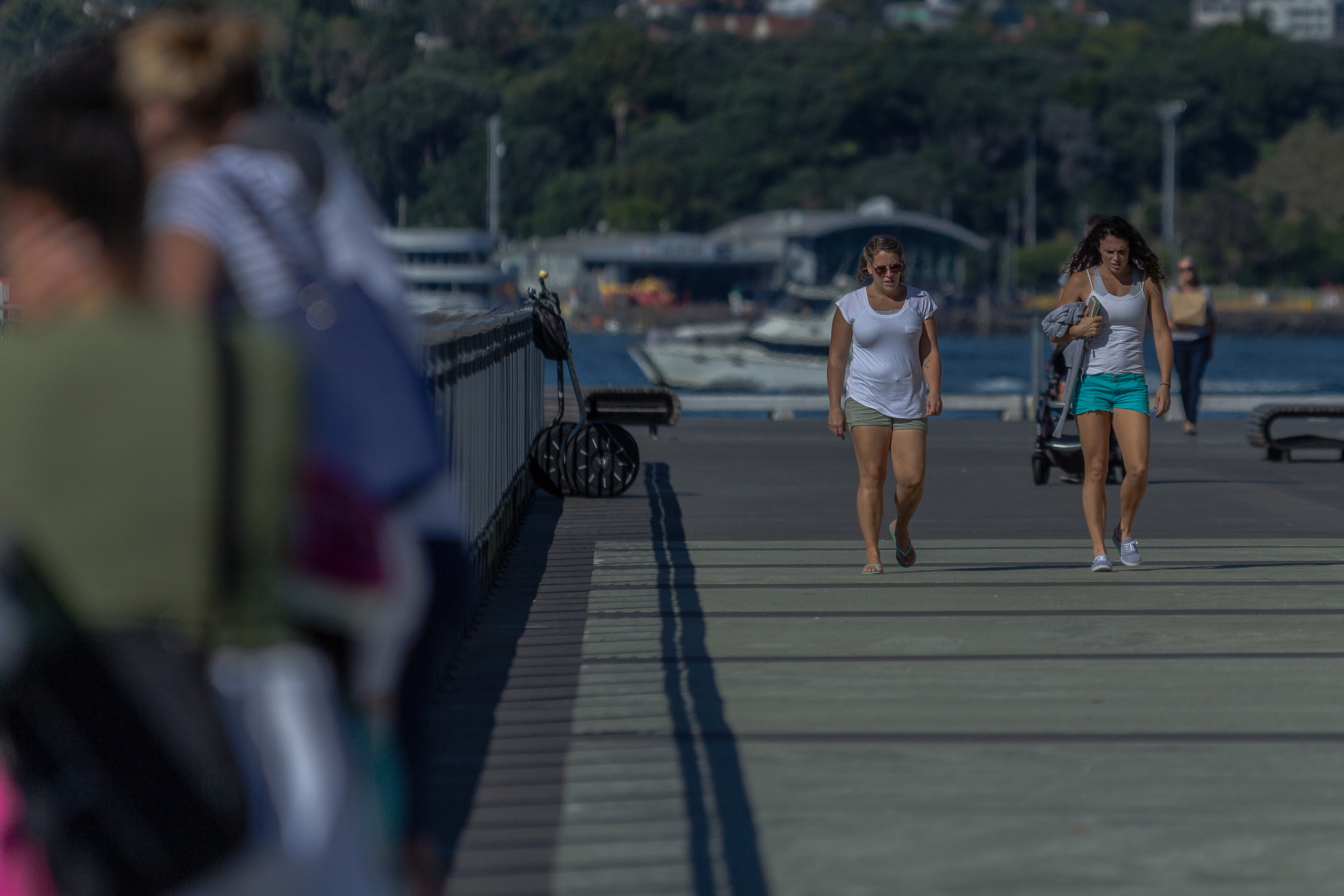 Sigma 70-200mm F2.8 EX DG OS HSM sample photo. Friends walking photography