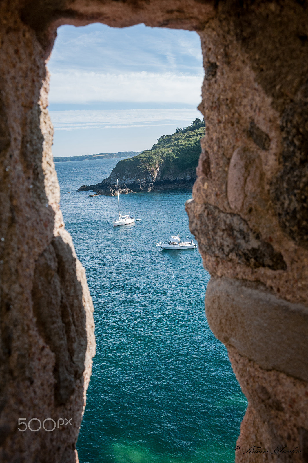 Nikon D300 sample photo. The window to the sea photography