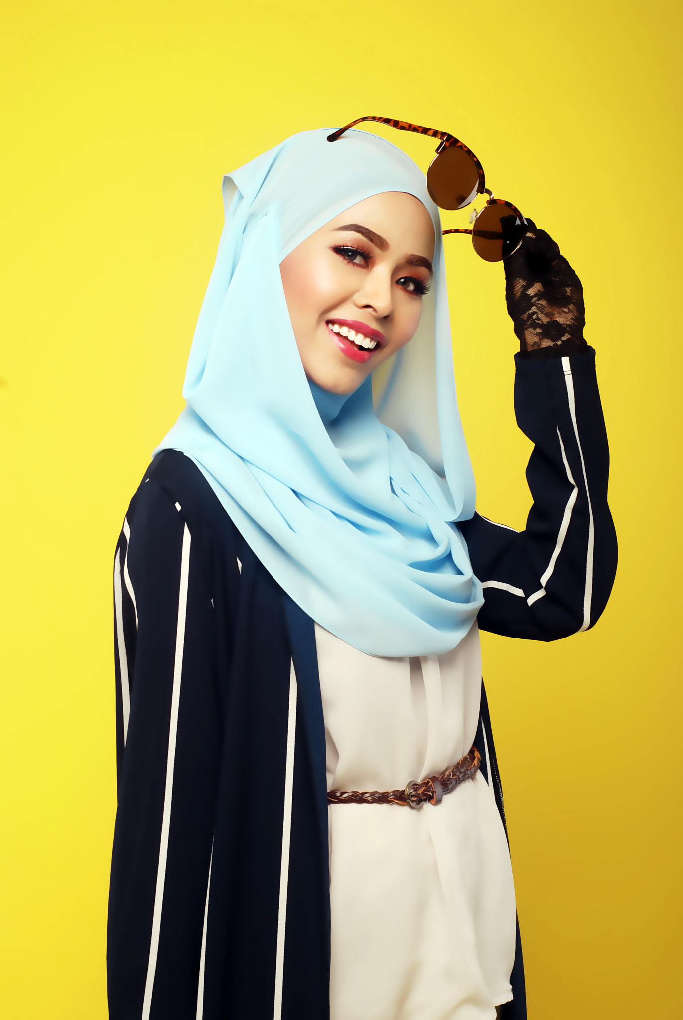 Nikon D80 sample photo. Malay model photography