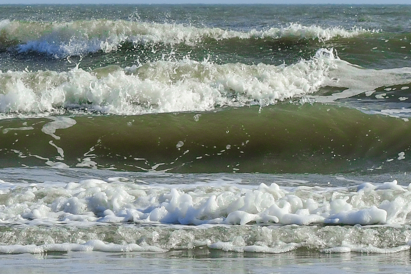 Nikon D500 sample photo. Coming always: motion in the ocean photography