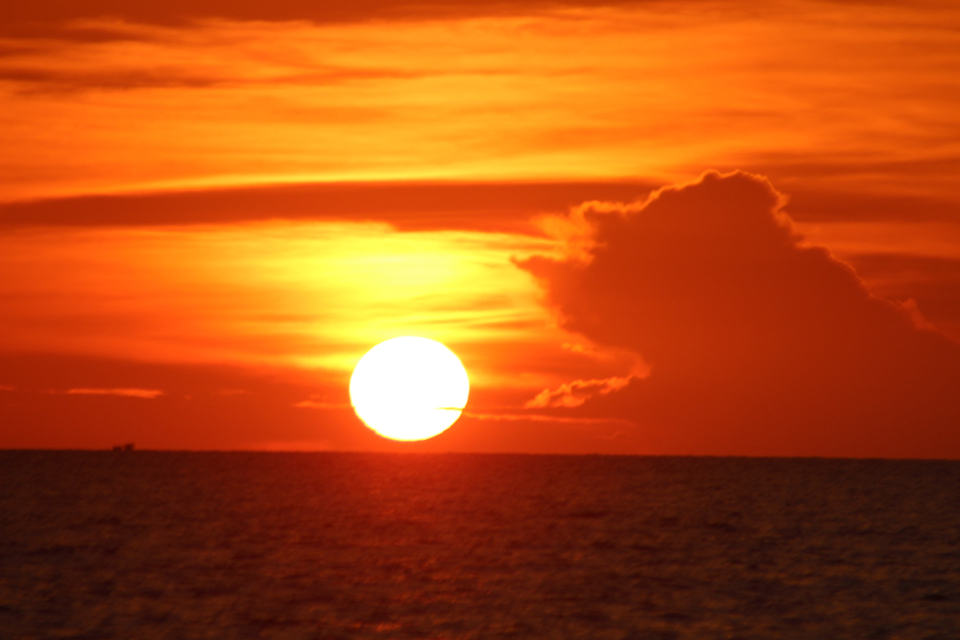 Canon EOS 1300D (EOS Rebel T6 / EOS Kiss X80) + EF75-300mm f/4-5.6 sample photo. Sunset phu quoc  photography