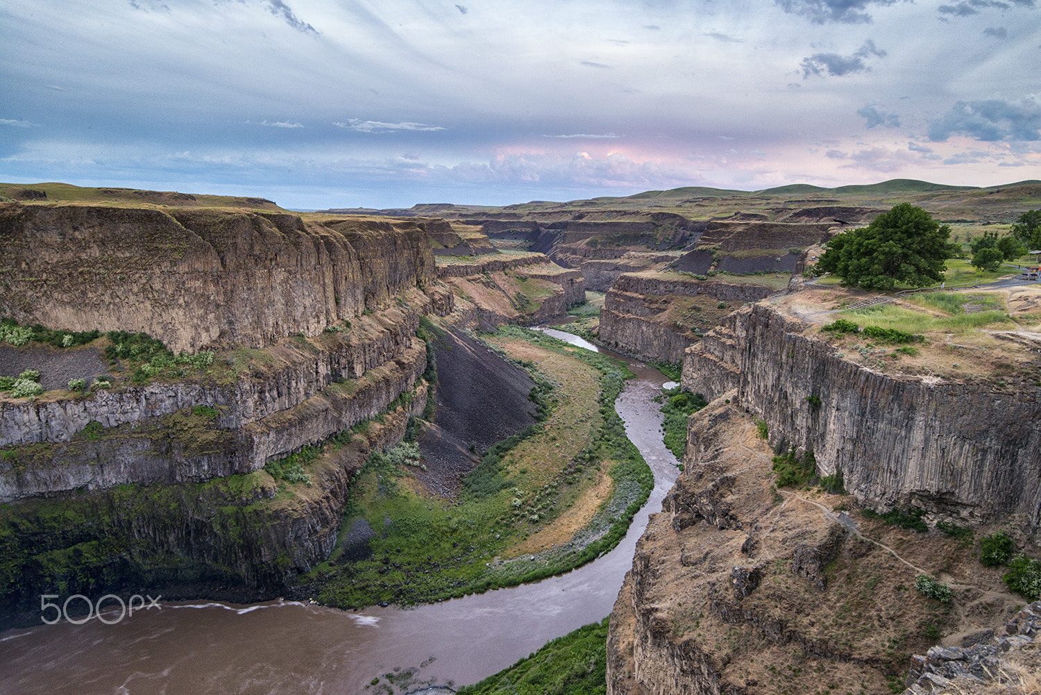 Nikon AF-S Nikkor 16-35mm F4G ED VR sample photo. Palouse falls photography