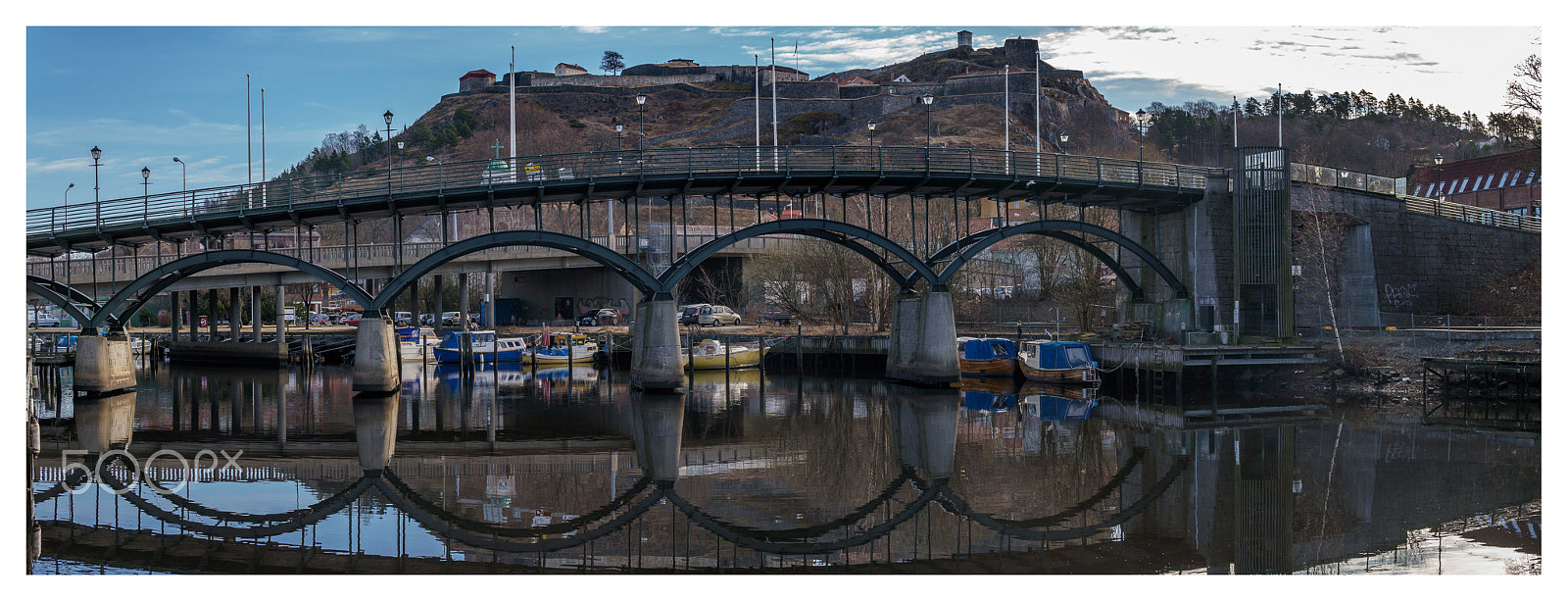 Sony a6300 + 30mm F1.4 DC DN | Contemporary 016 sample photo. The bridge and the castle photography