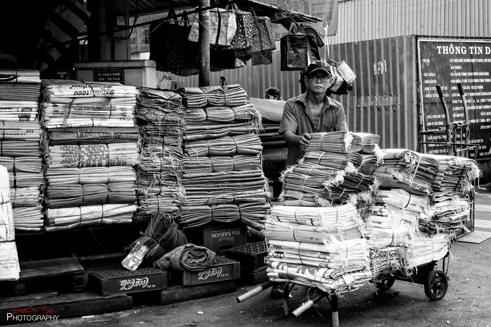 Panasonic Lumix DMC-ZS100 (Lumix DMC-TZ100) sample photo. The bag man photography