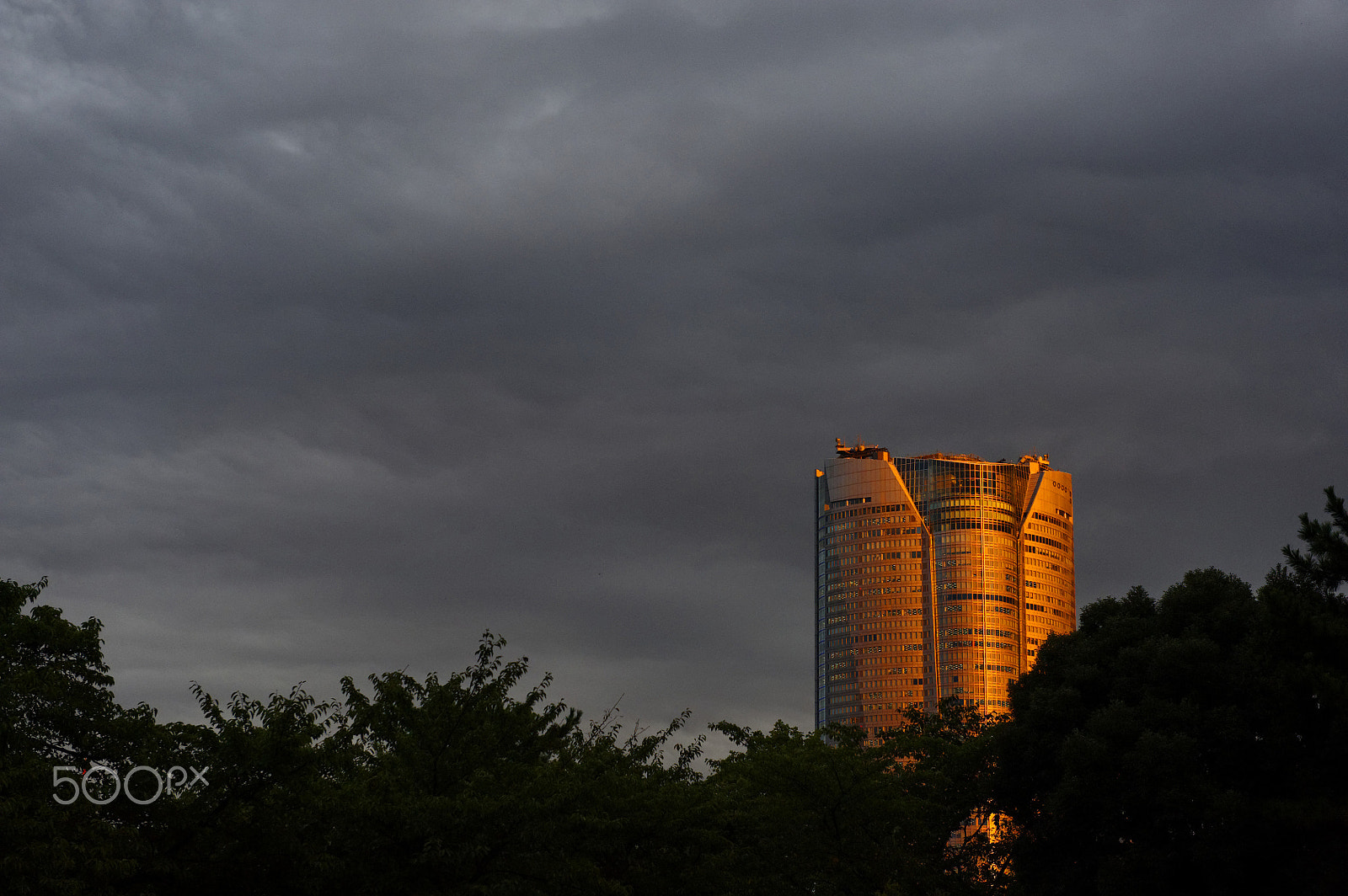 Nikon D3 sample photo. Burning building photography