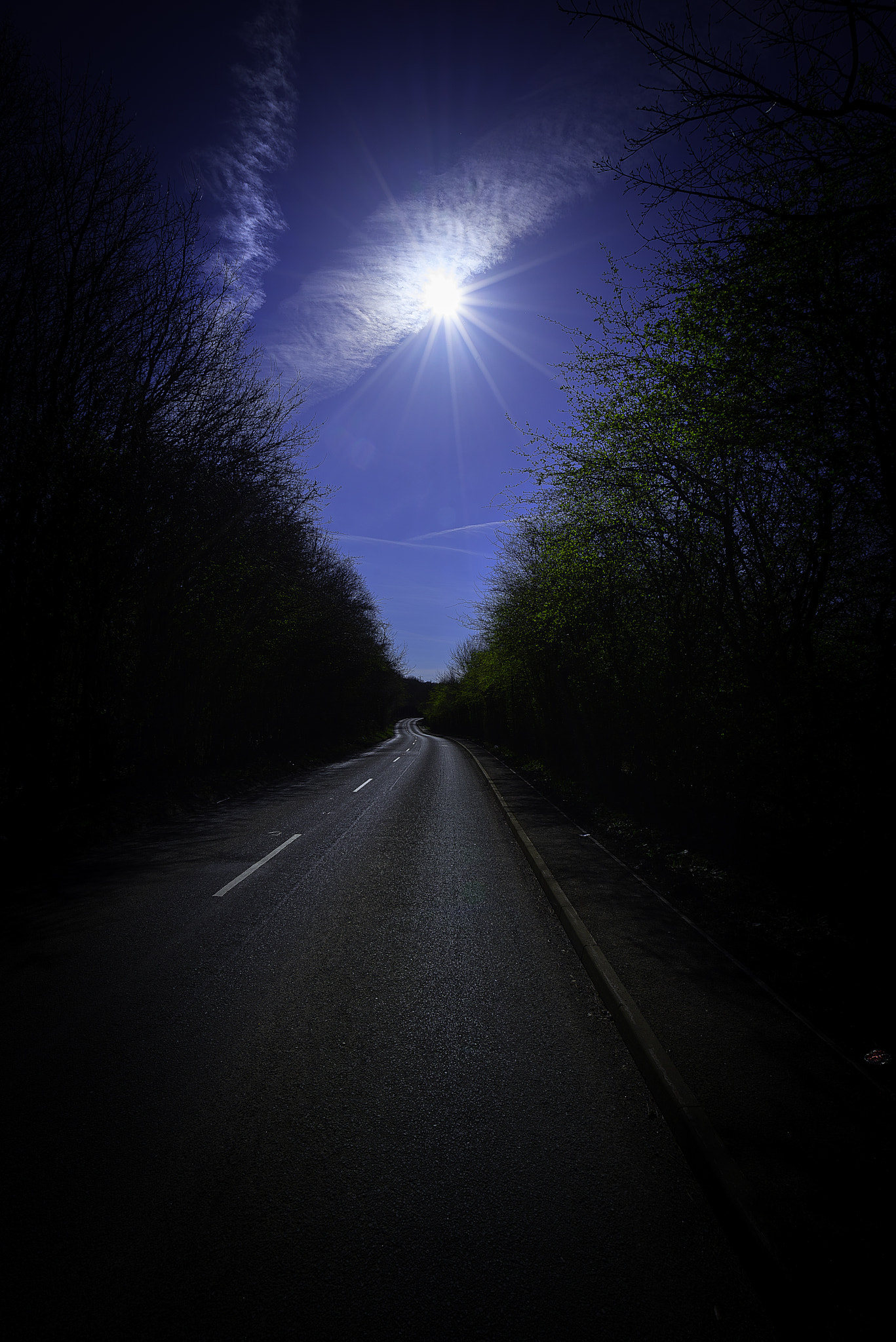 Sony a7R + Sony Vario-Tessar T* FE 16-35mm F4 ZA OSS sample photo. Winding road photography