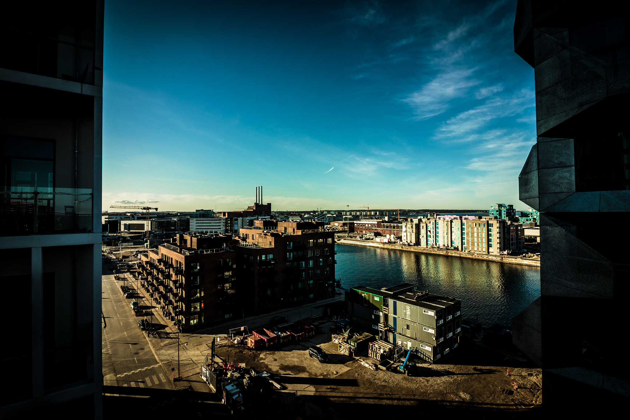 Canon EOS 550D (EOS Rebel T2i / EOS Kiss X4) sample photo. Little peek over northern parts of copenhagen photography