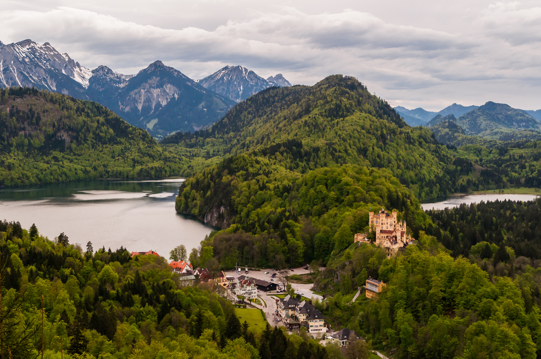 Nikon D5000 sample photo. Landscape of the bavarian alps photography