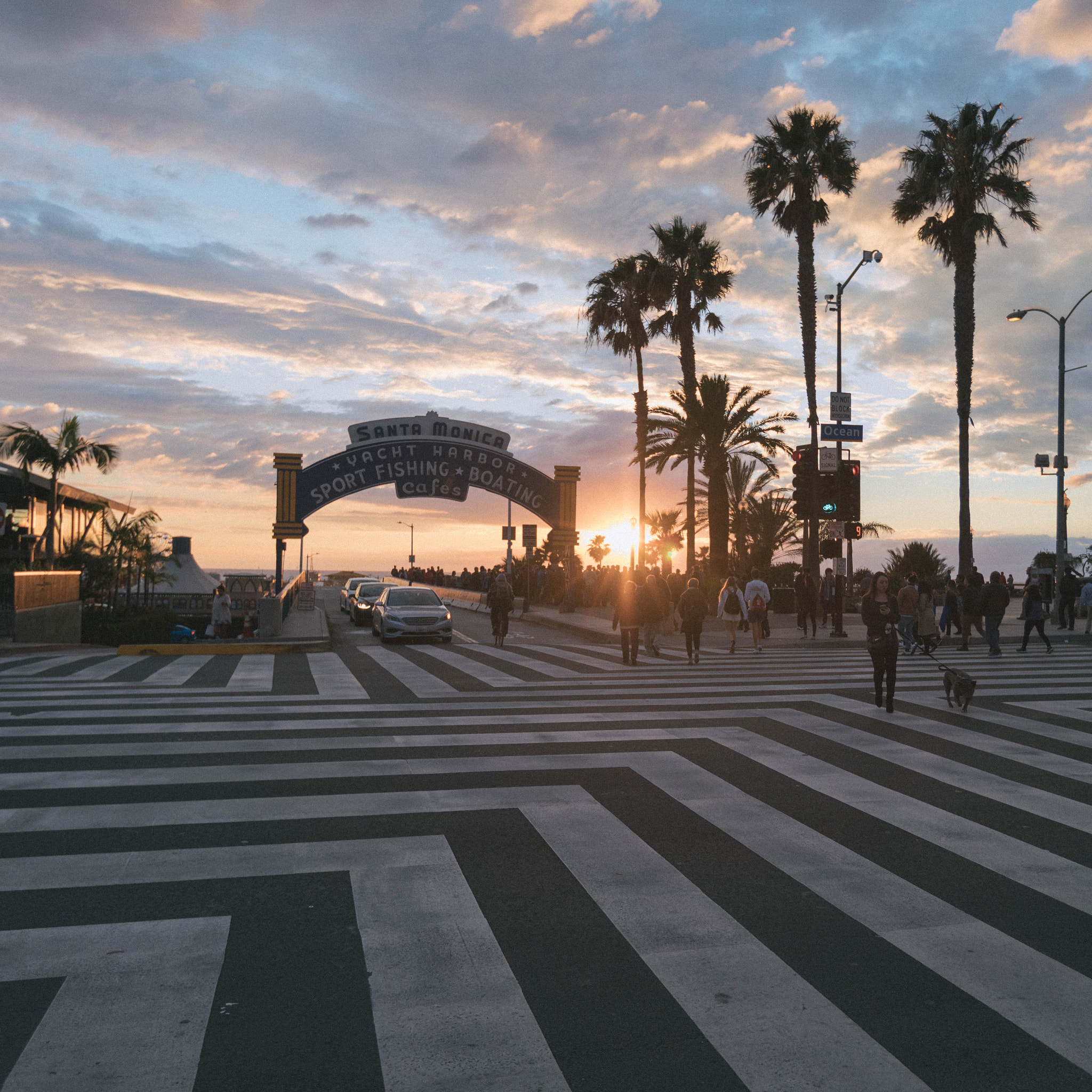 Canon EF 16-35mm F2.8L II USM sample photo. Santa monica photography