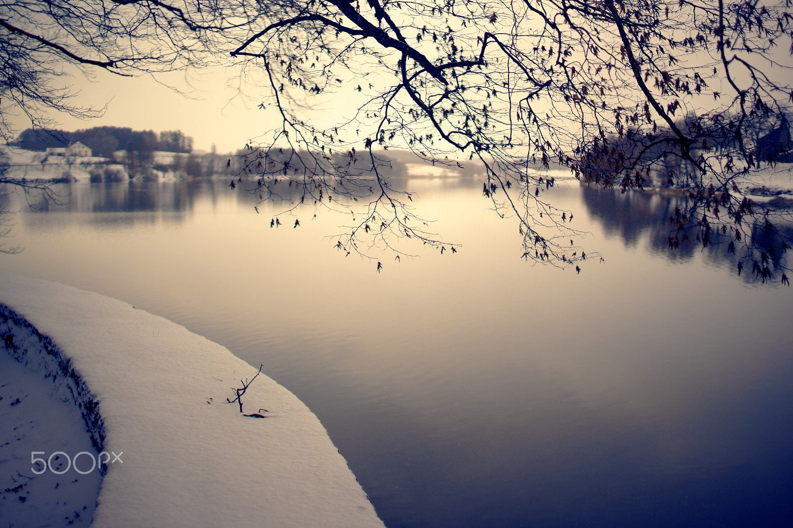 Sony 35mm F1.4 G sample photo. Lac de bret, 13-01-2017 (#4, color) photography