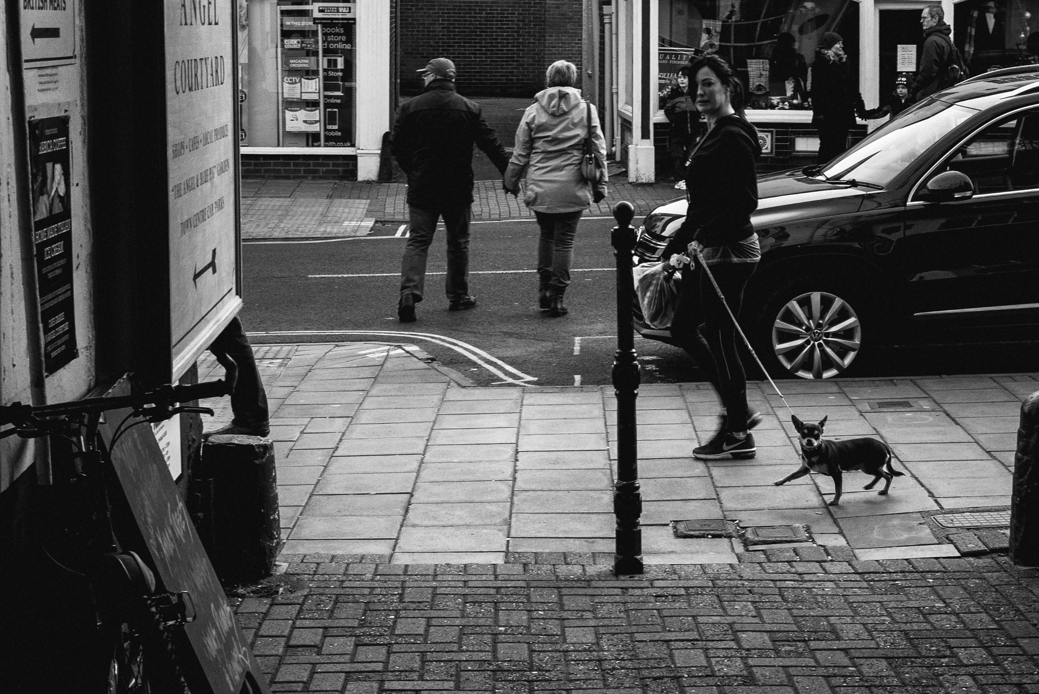Leica M-D (TYP 262) sample photo. Shopping with the dog photography