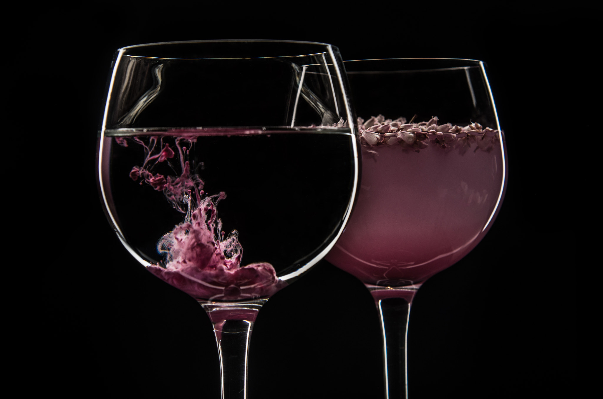 Nikon AF-S Nikkor 24-120mm F4G ED VR sample photo. Flowers and seeds in the water photography